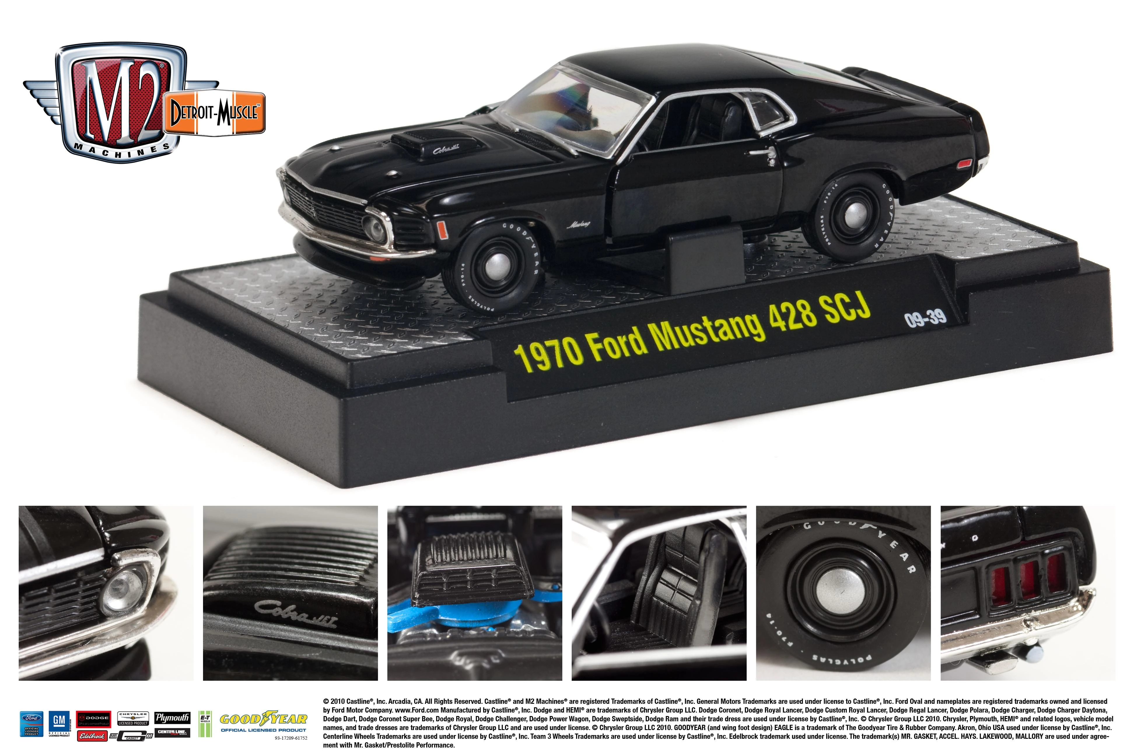 1970 Ford Mustang 428 SCJ | M2 Machines Wiki | Fandom