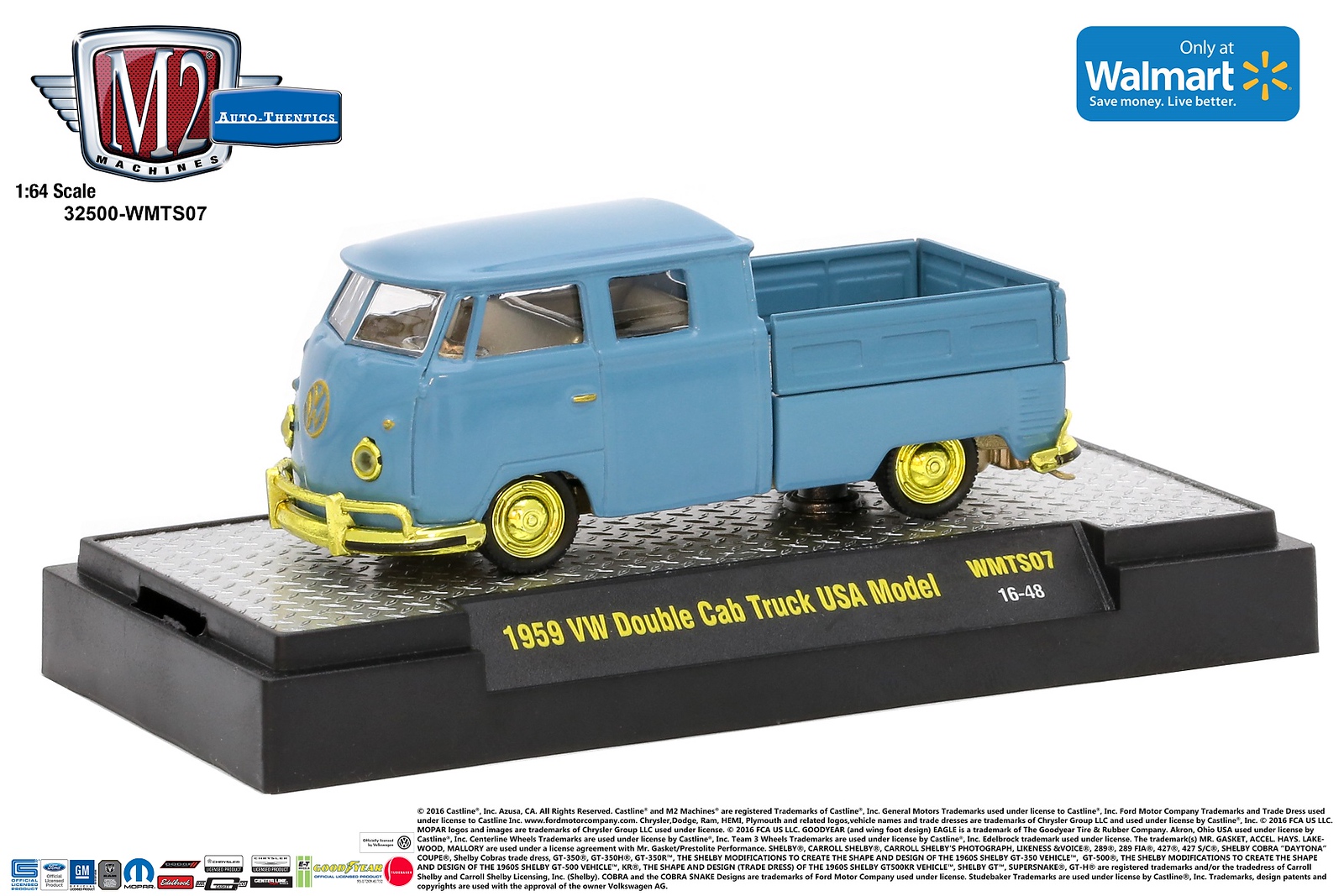1959 VW Double Cab Truck USA Model | M2 Machines Wiki | Fandom