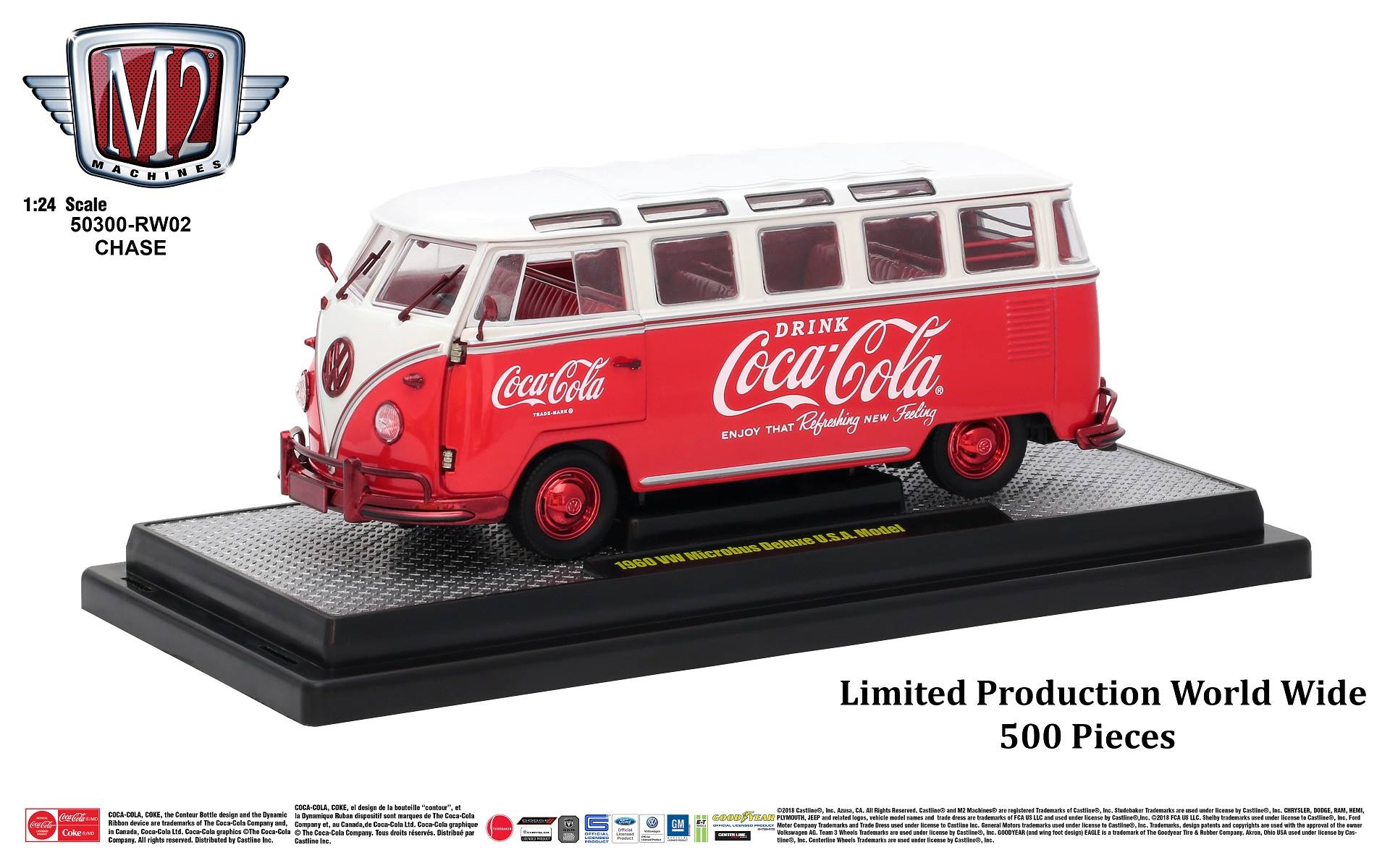 m2マシーン 1/24 1960 VW マイクロバス デラックス USAモデル m2マシーン 1/24 1960 VW マイクロバス デラックス USAモデル