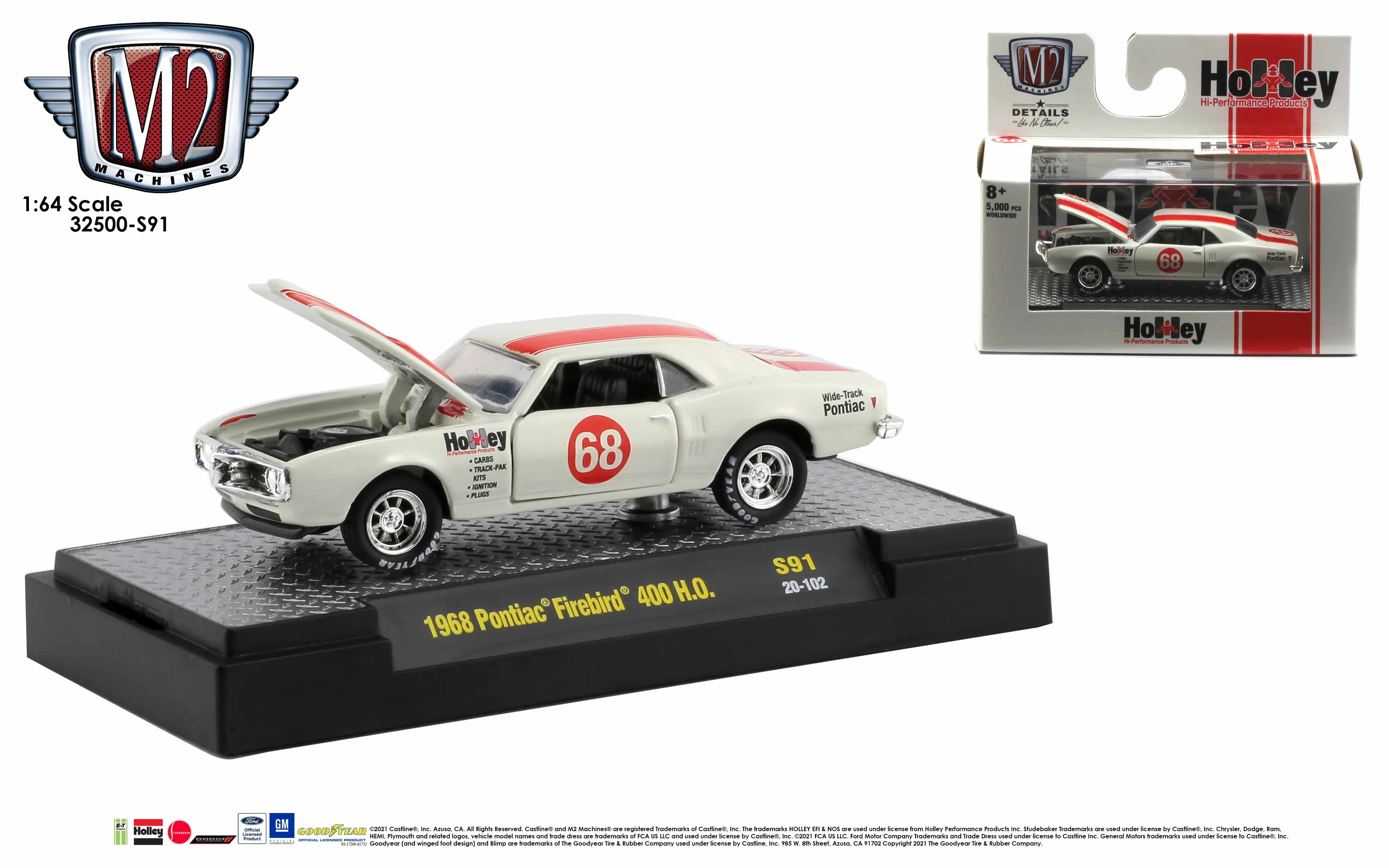 1968 Pontiac Firebird 400 H.O. | M2 Machines Wiki | Fandom