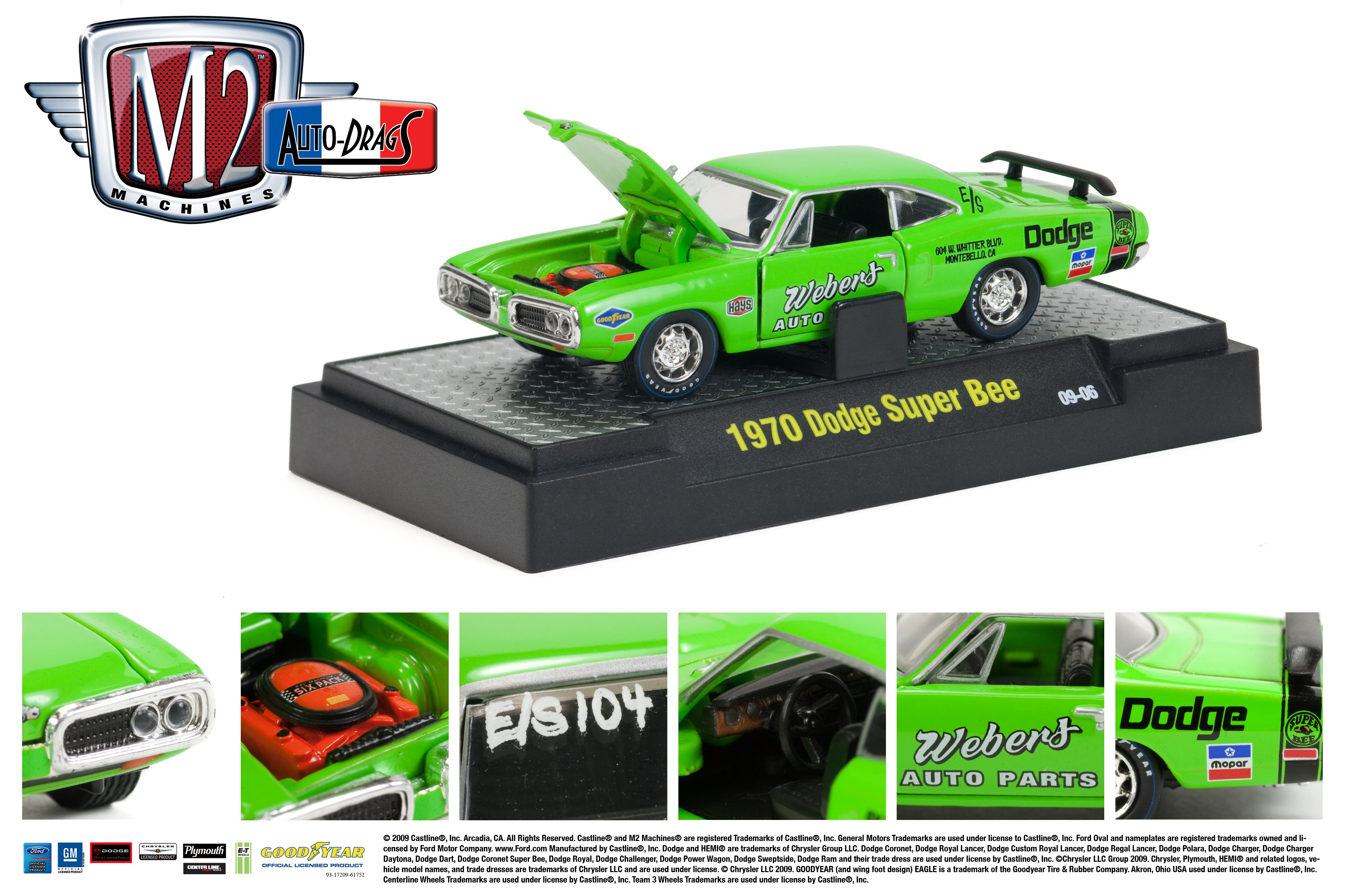 M2 ダッジ700 COE & 1970 ダッジ・スーパービー・ヘミ 1970 Dodge Super Bee | M2 Machines Wiki | Fandom