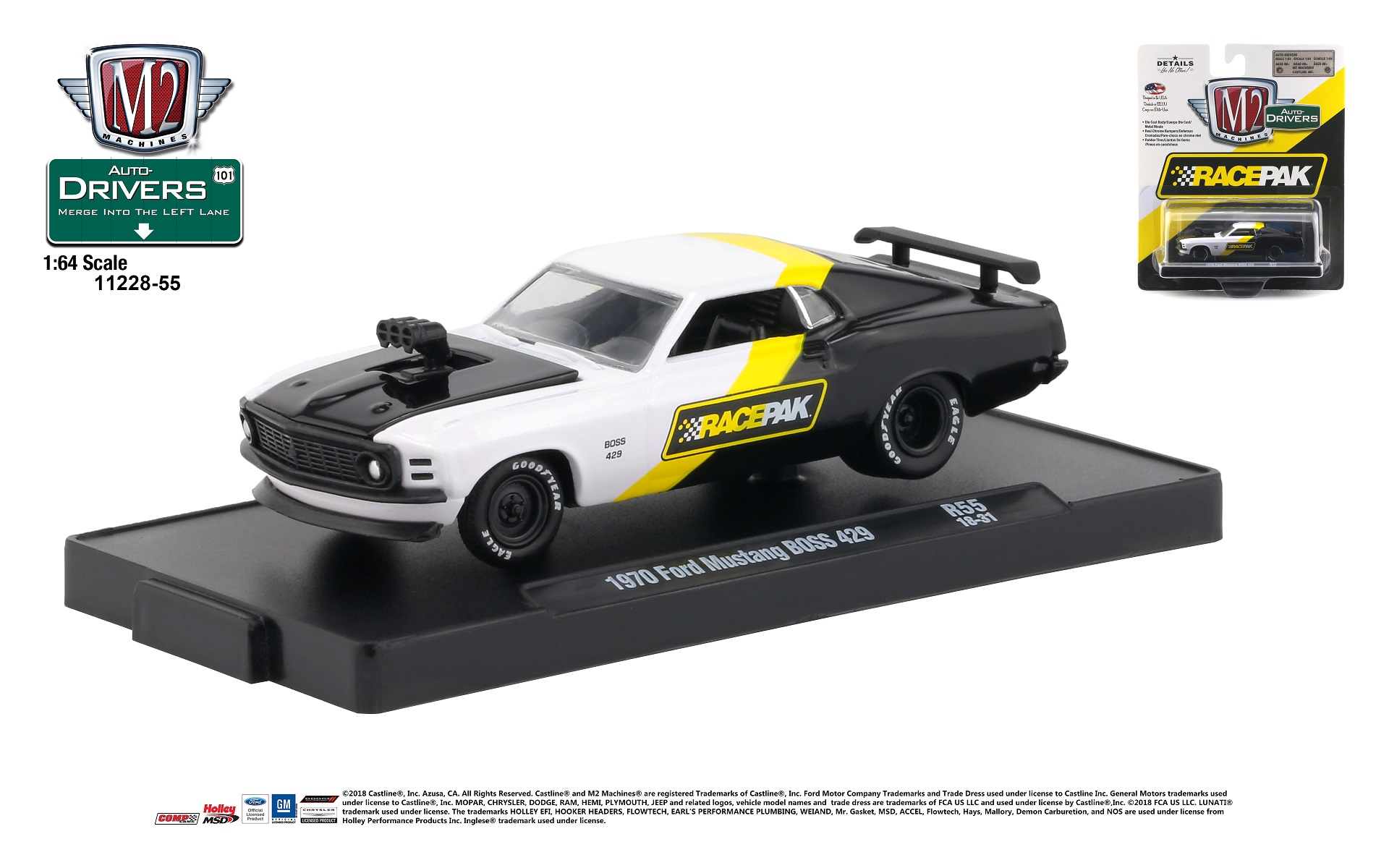 M2 フォード C-950 & 1970 フォード・マスタング・ボス429 1970 Ford Mustang BOSS 429 | M2 Machines Wiki | Fandom