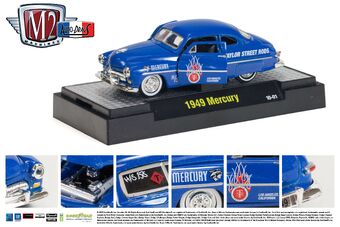 1949 Mercury ミニカー M2 Machines M2 Machines 1949 Mercury Custom - Pink Flames TARGET
