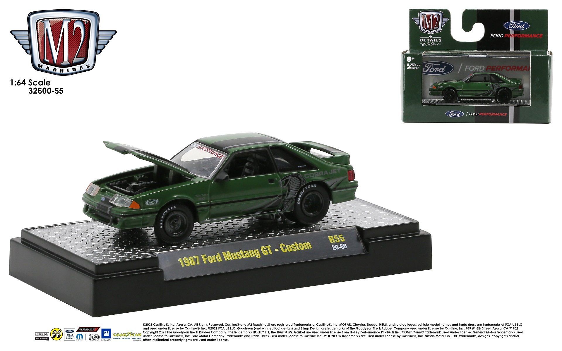 1987 Ford Mustang GT - Custom | M2 Machines Wiki | Fandom