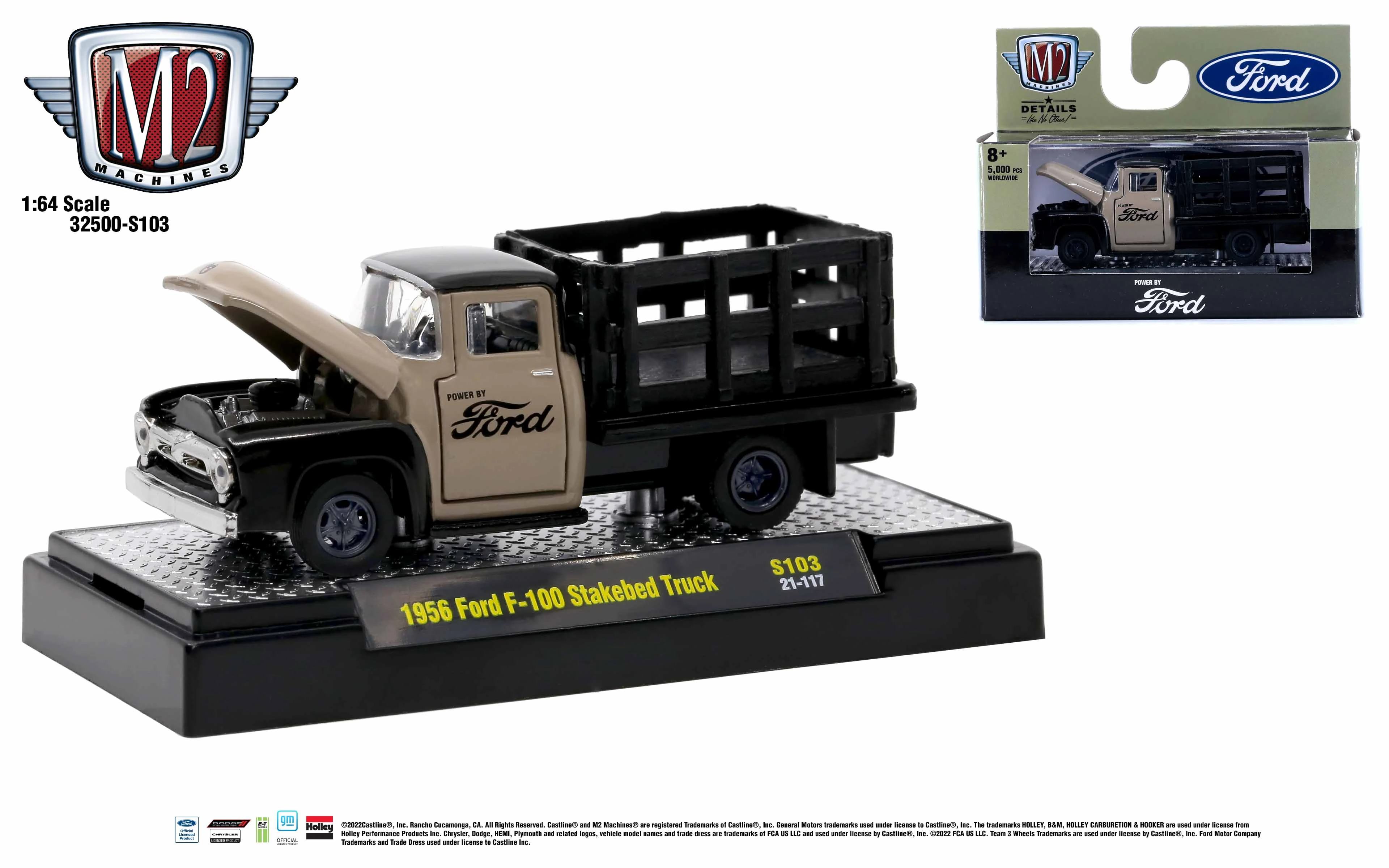 1956 Ford F-100 Stakebed Truck | M2 Machines Wiki | Fandom