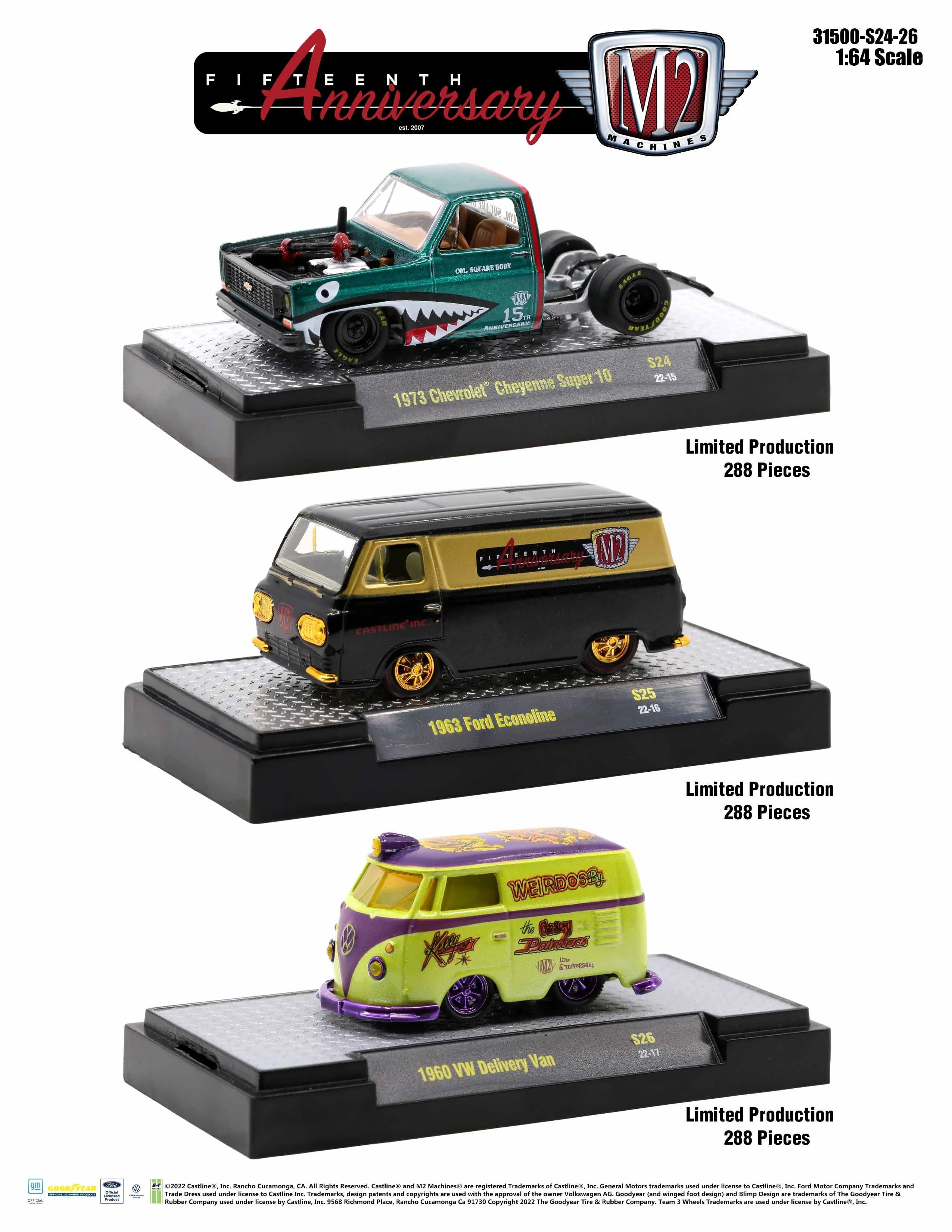 M2 サラオ　ダイキャスト　ブラジル　限定　VW　デリバリー　バン　シャーク M2 サラオ ダイキャスト ブラジル 限定 VW デリバリー バン シャーク