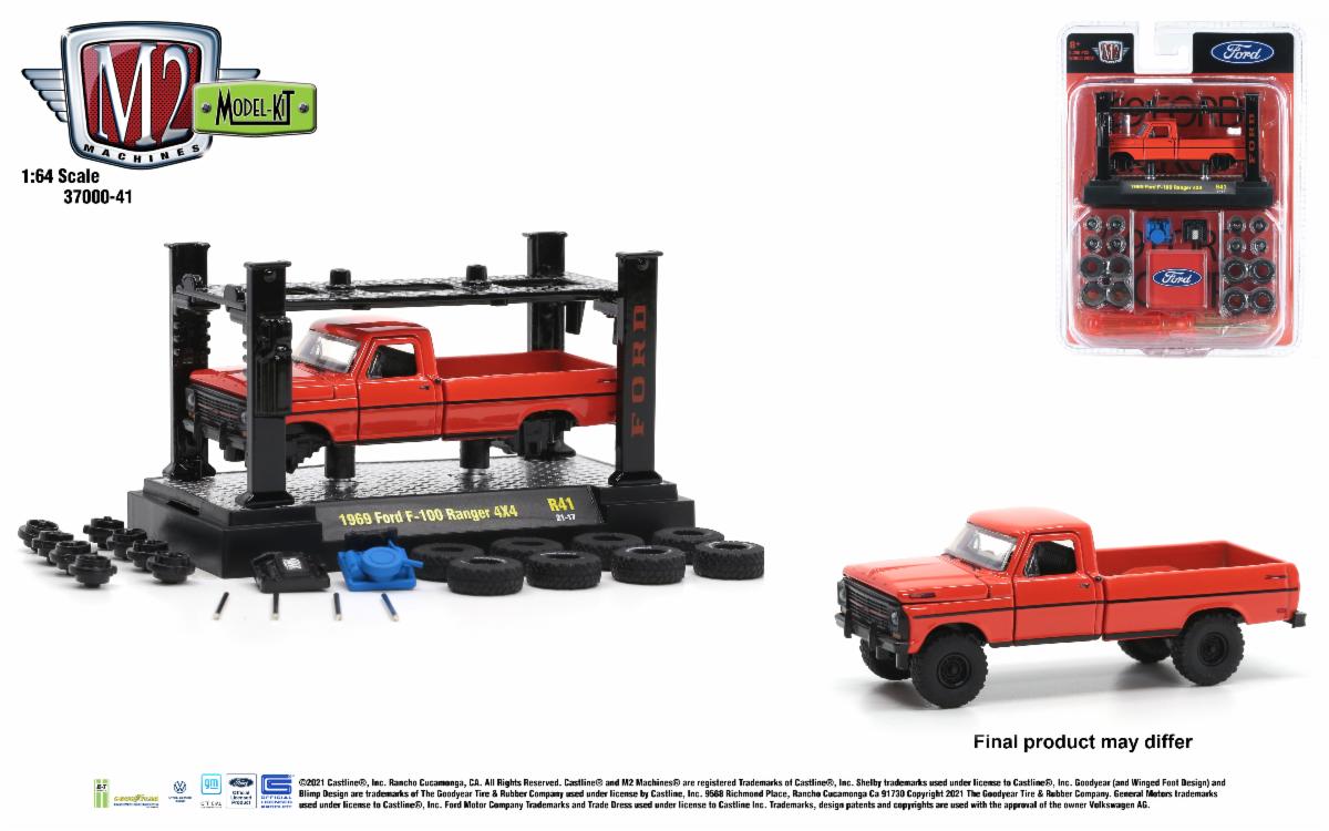 M2マシーン フォード F-100 レンジャー 4X4 & フォード・ブロンコ M2マシーン フォード F-100 レンジャー 4X4 & フォード