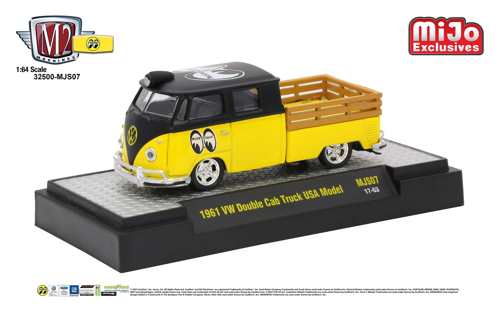 1961 VW Double Cab Truck USA Model | M2 Machines Wiki | Fandom