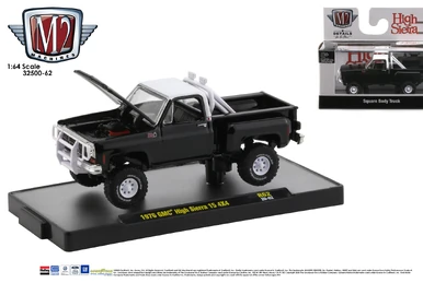 M2 Machines 1:64 – 1973 GMC Jimmy Sierra – Edizione Giorno Dei Morti Cyber Monday – Bianco