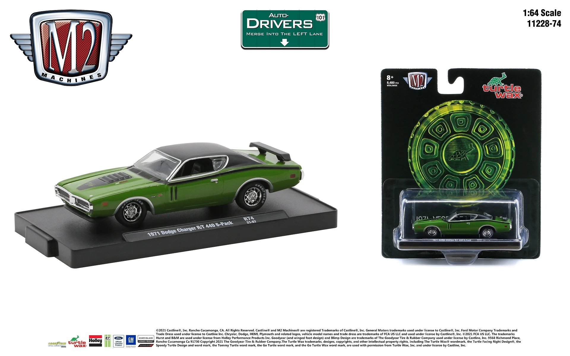 1971 Dodge Charger R/T 440 6-Pack | M2 Machines Wiki | Fandom