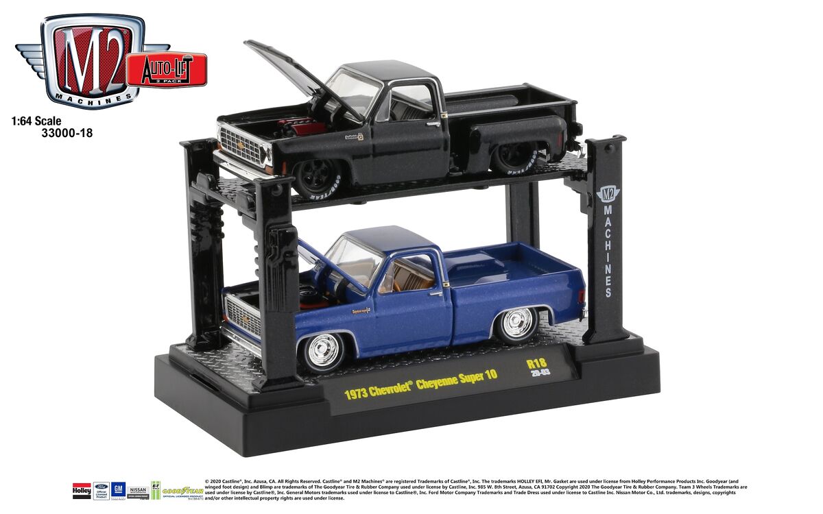 M2マシーン 1/24 シボレー シャイアン スーパー10 緑 シャーク