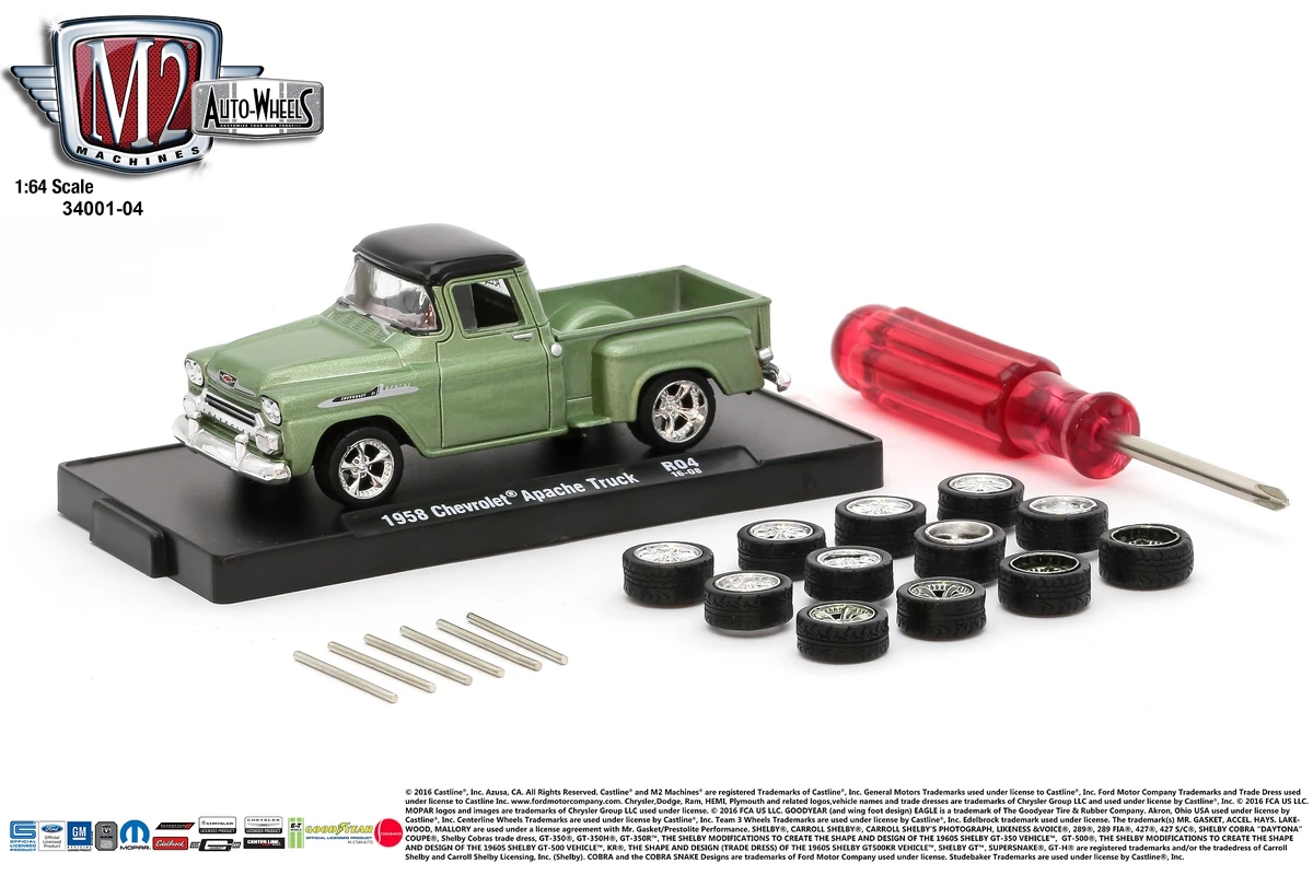 M2 machines 1958 chevrolet apache stepside