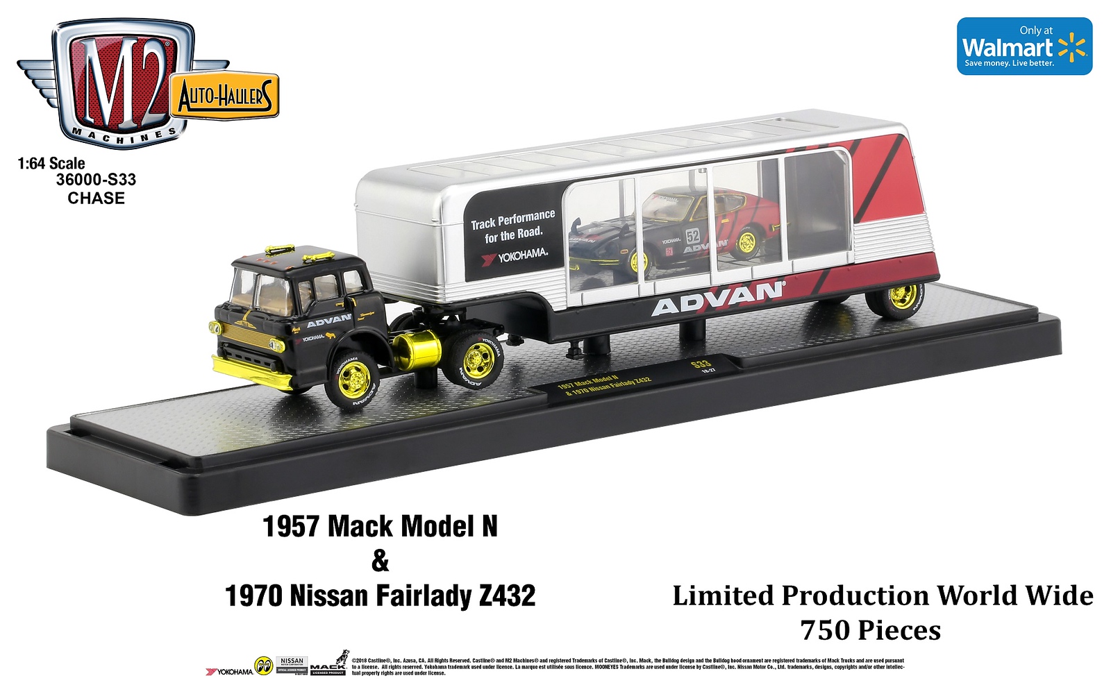 M2ムーンアイズ1957 MACK MODEL N&1969 BLUEBIRD