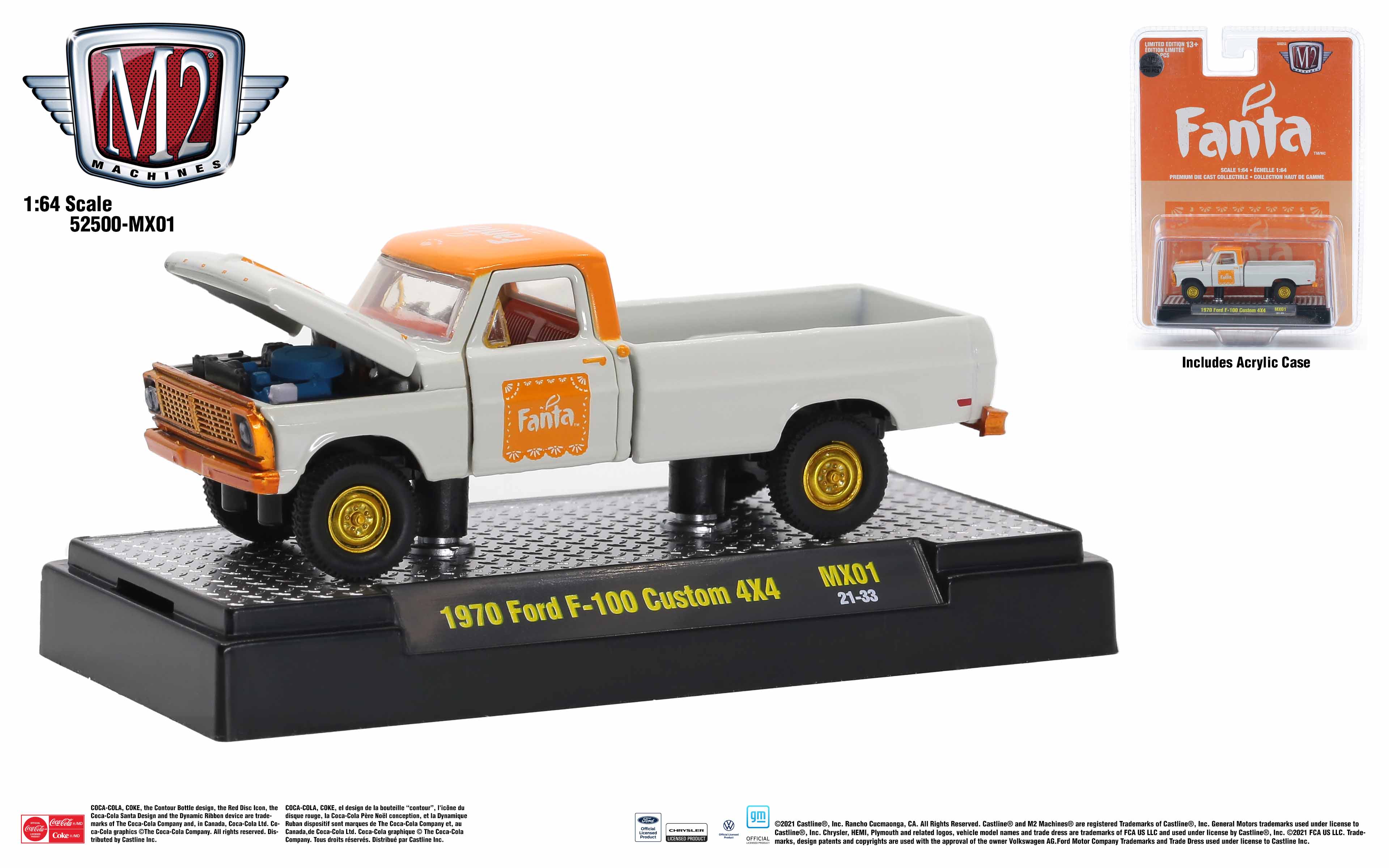 1970 Ford F-100 Custom 4x4 | M2 Machines Wiki | Fandom