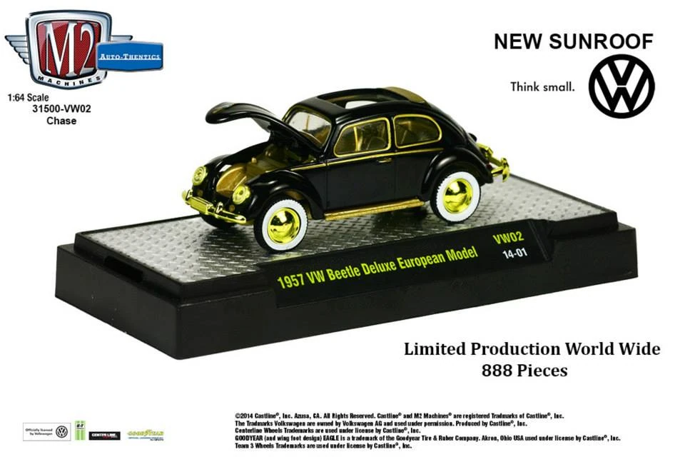Volkswagen 1/64th Chase | M2 Machines Wiki | Fandom