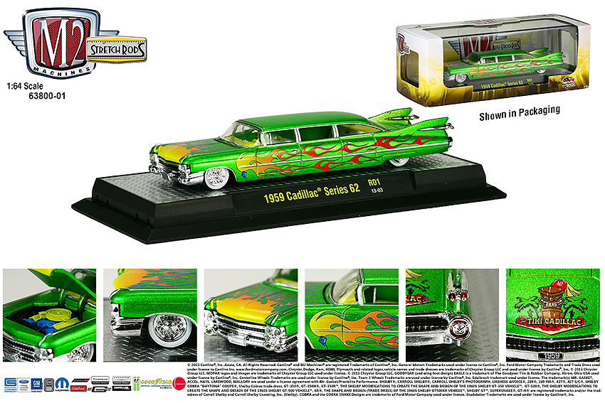 1959 Cadillac Series 62 (Stretched) | M2 Machines Wiki | Fandom