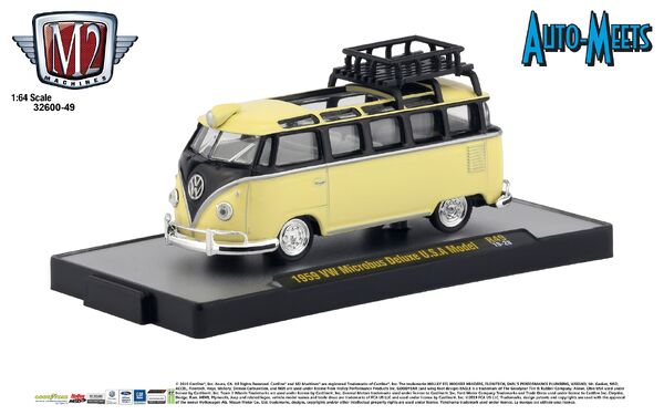 1959 VW Microbus Deluxe U.S.A. Model | M2 Machines Wiki | Fandom