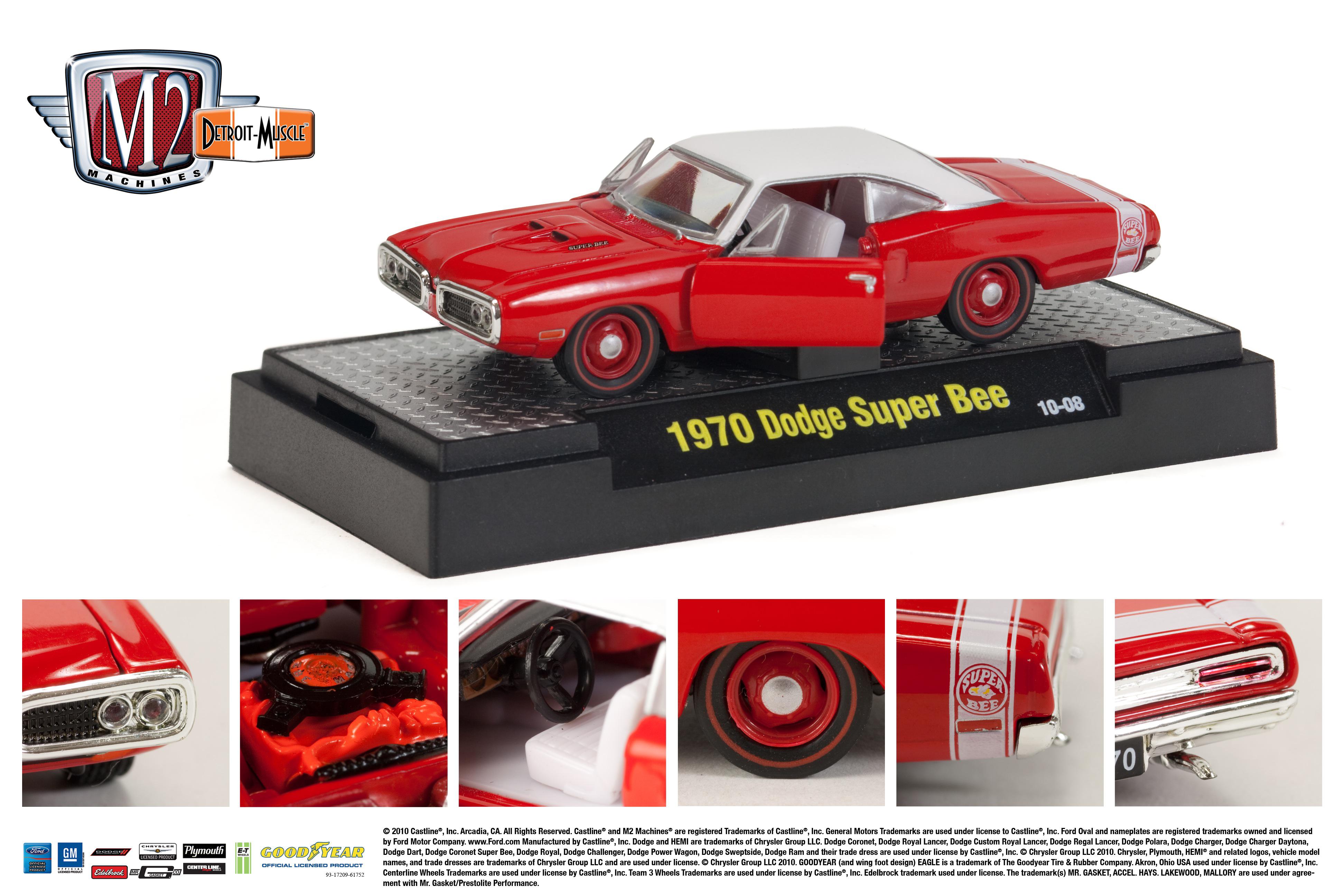 M2 ダッジ700 COE & 1970 ダッジ・スーパービー・ヘミ 1970 Dodge Super Bee | M2 Machines Wiki | Fandom