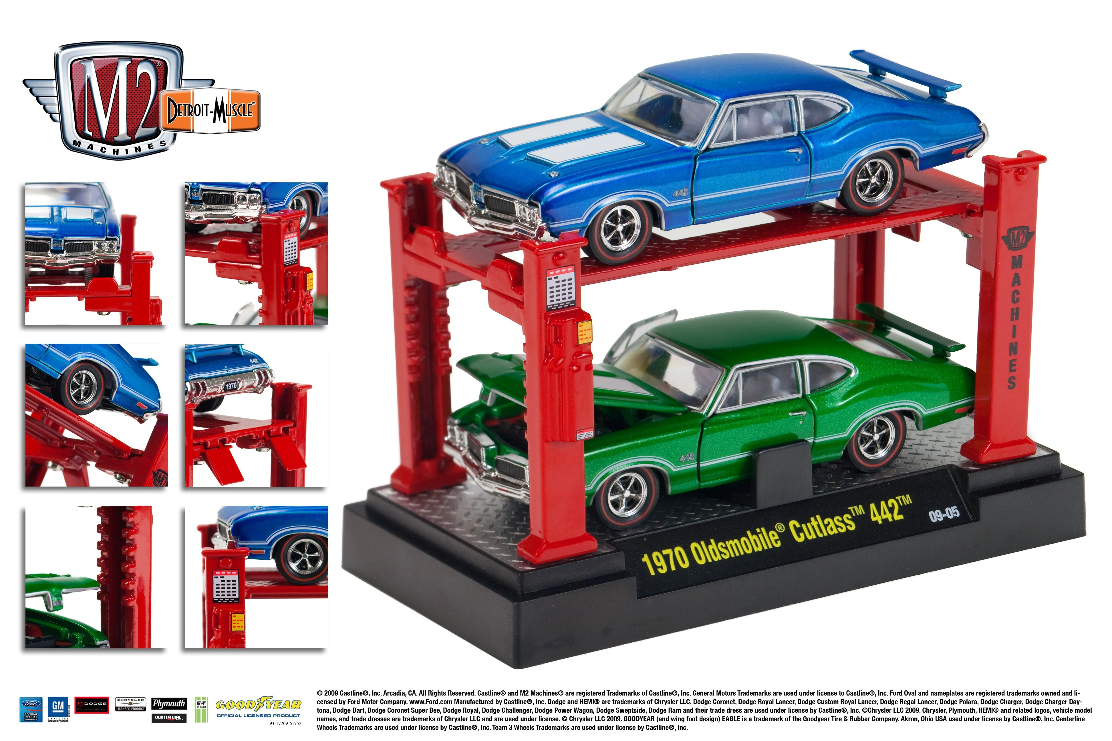 JADA BTM 1970 OLDSMOBILE Cutlass 442 BLUE 1:24 | eBay JADA 1/24