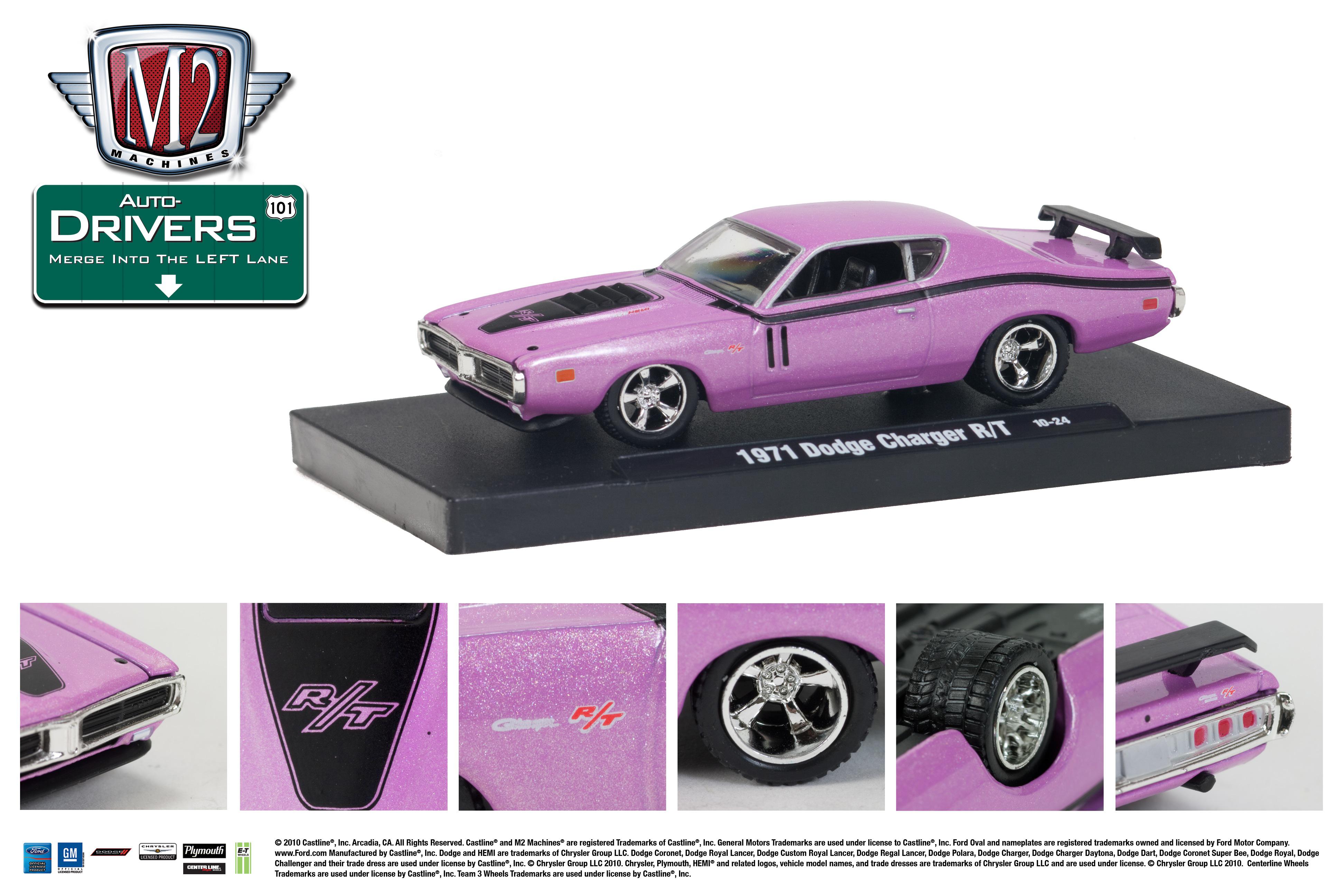 M2マシーン 1971 ダッジ チャレンジャー R/T HEMI 1971 Dodge Challenger R/T Hemi Barn Find Drag Custom