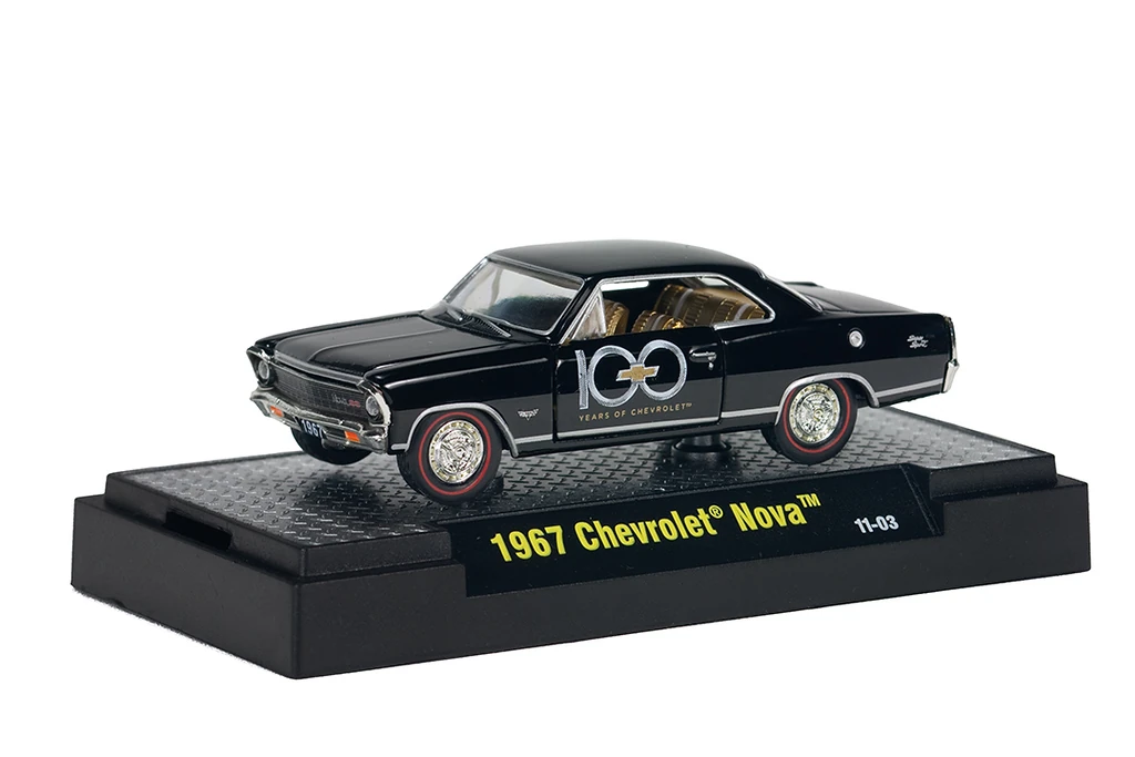 m2マシーン 1967 シボレー ノバ ギャッサー NYトイフェアー限定600台 1967 Chevrolet Nova Gasser Diecast Model Car | M2 Machines
