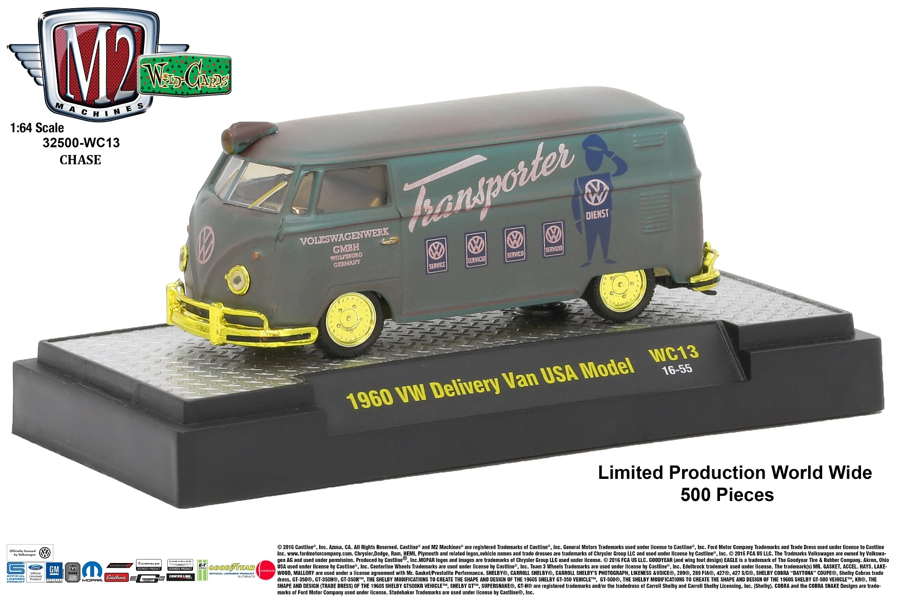 1960 VW Delivery Van U.S.A. Model | M2 Machines Wiki | Fandom