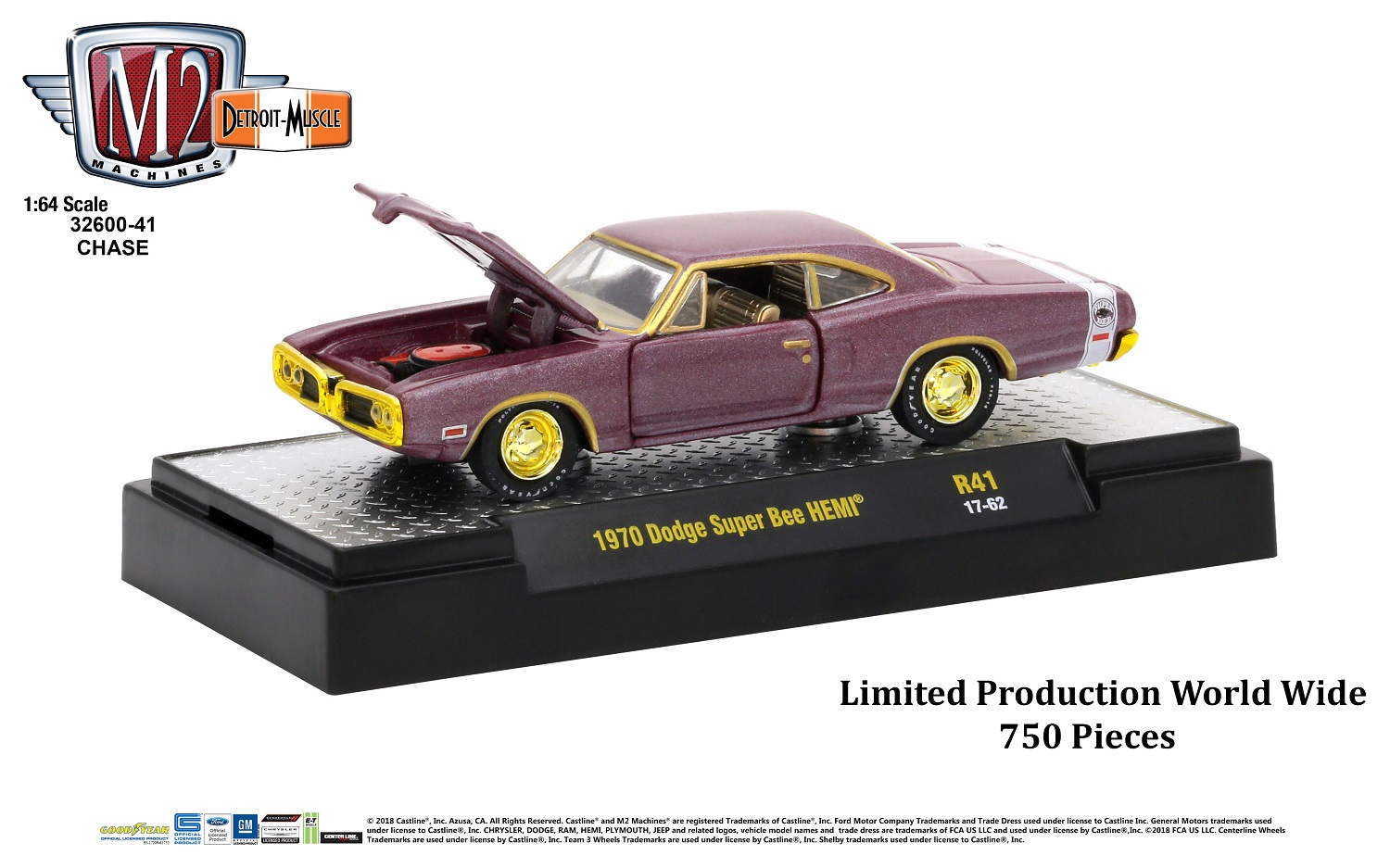 1970 Dodge Super Bee HEMI | M2 Machines Wiki | Fandom