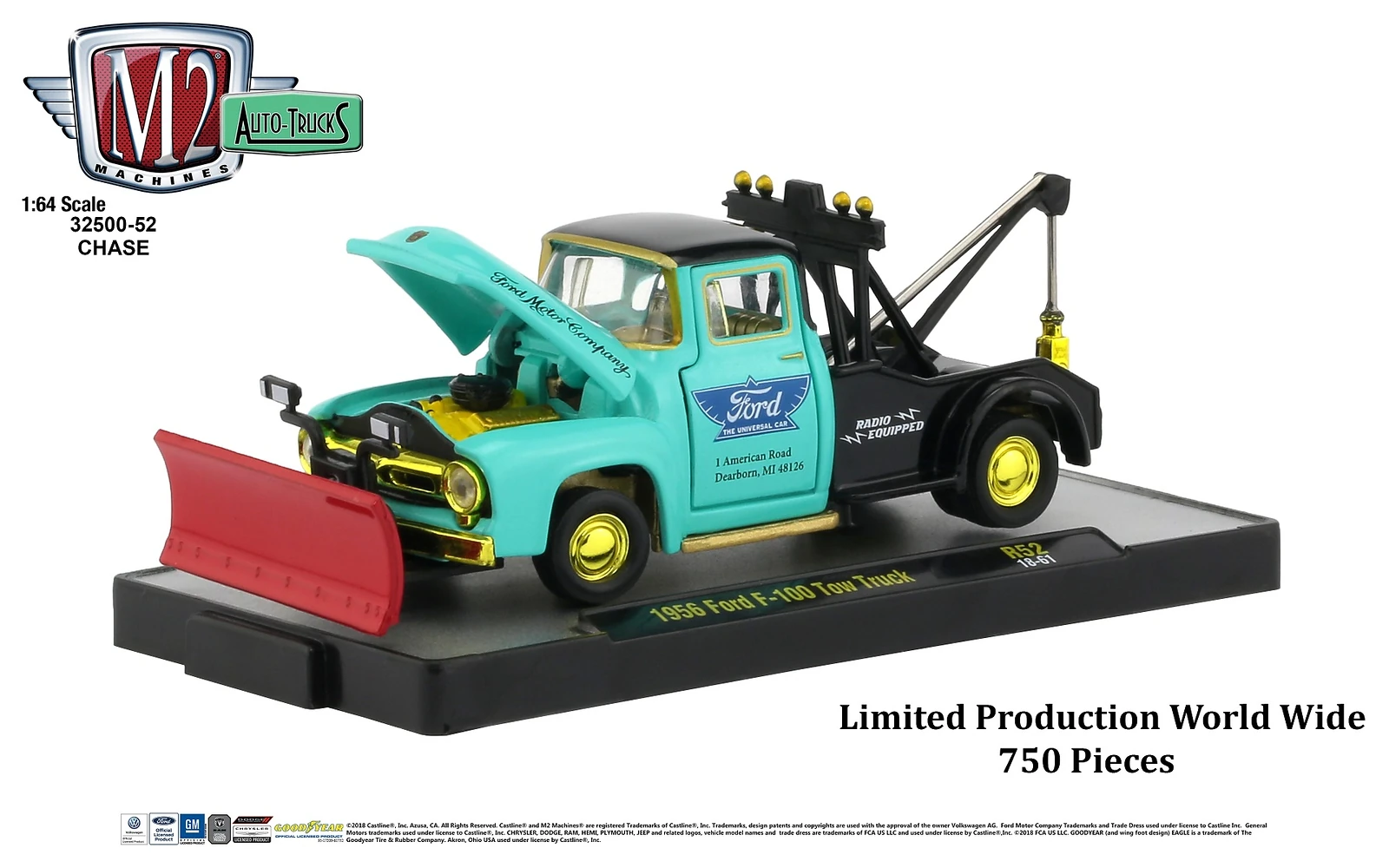 M2 1956 フォード F-100 - ティール M2 1956 フォード F-100 - ティール