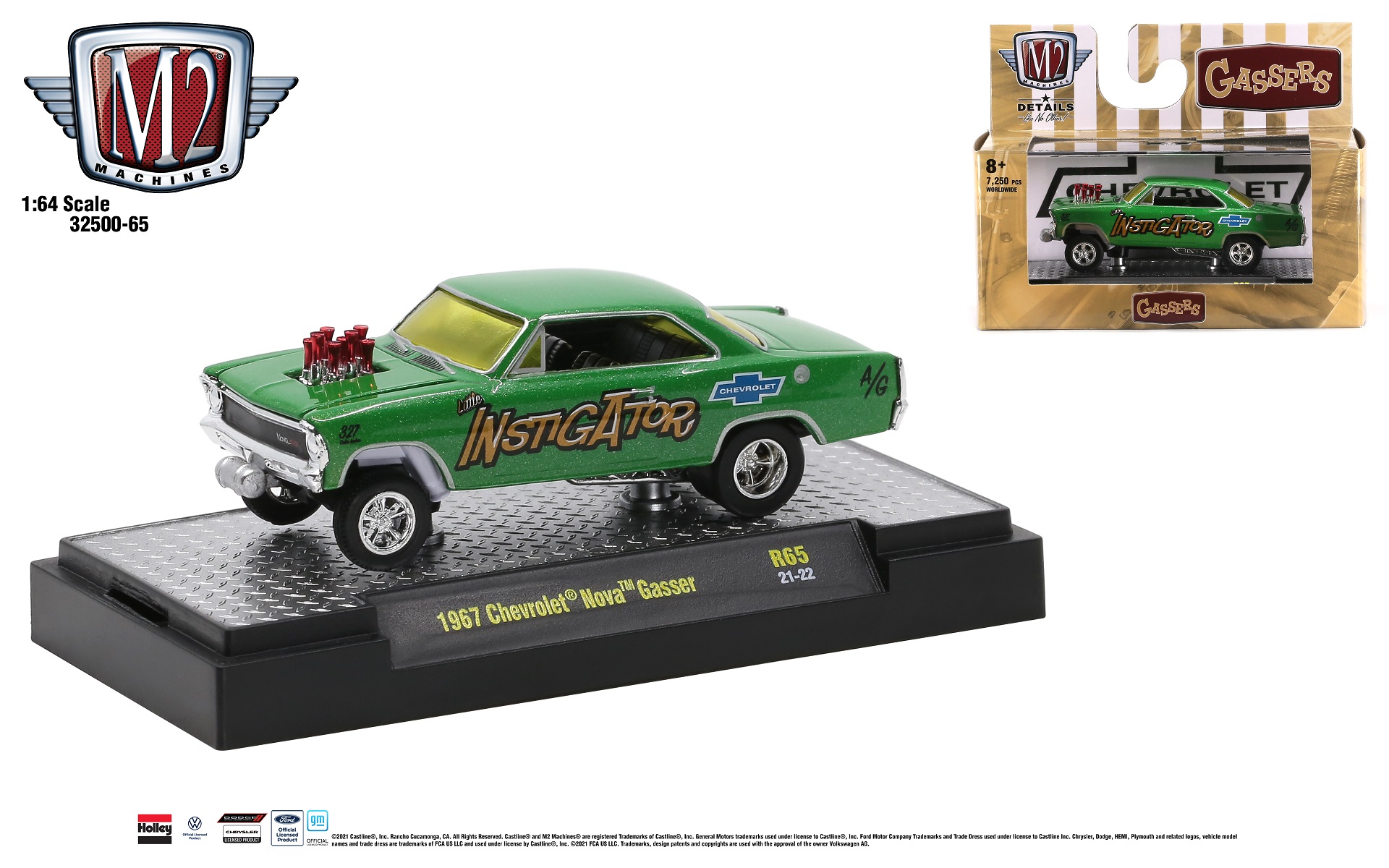 m2マシーン 1967 シボレー ノバ ギャッサー NYトイフェアー限定600台 m2マシーン 1967 シボレー ノバ ギャッサー NYトイフェアー限定