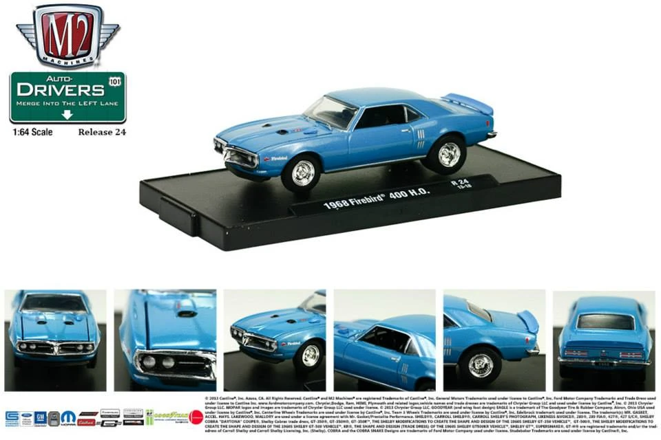 1968 Pontiac Firebird 400 H.O. | M2 Machines Wiki | Fandom