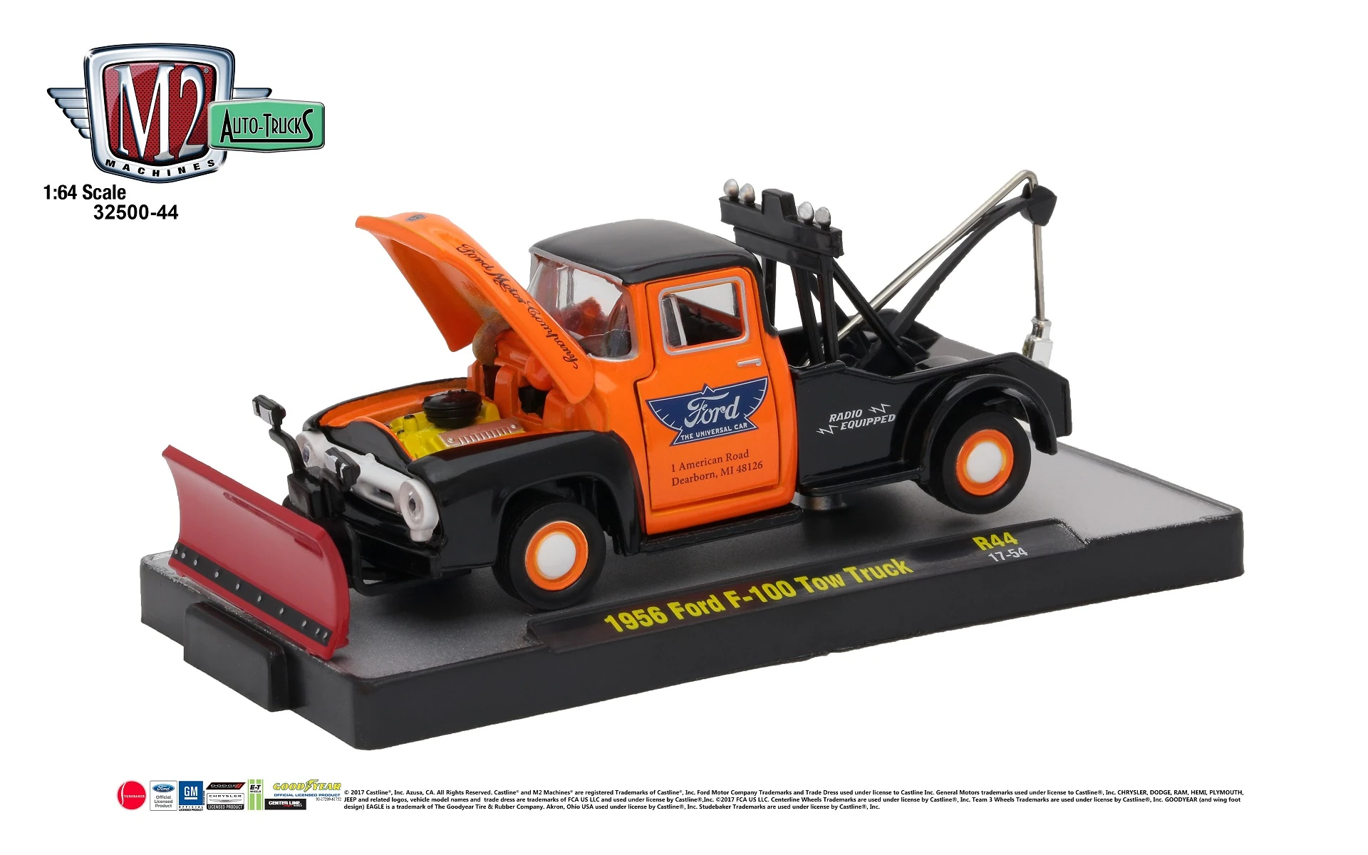 M2マシーン 1956 フォード F-100 - ティール M2 1956 Ford F-100 Truck – JTSpecialty