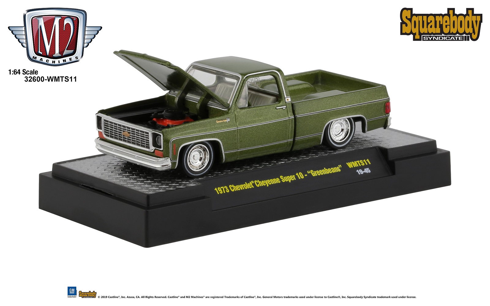 M2 ウォルマート 限定 - 1973 シボレー・シャイアン・スーパー10 M2 MACHINES 1973 CHEVROLET CHEYENNE SUPER 10 LOWRIDERS