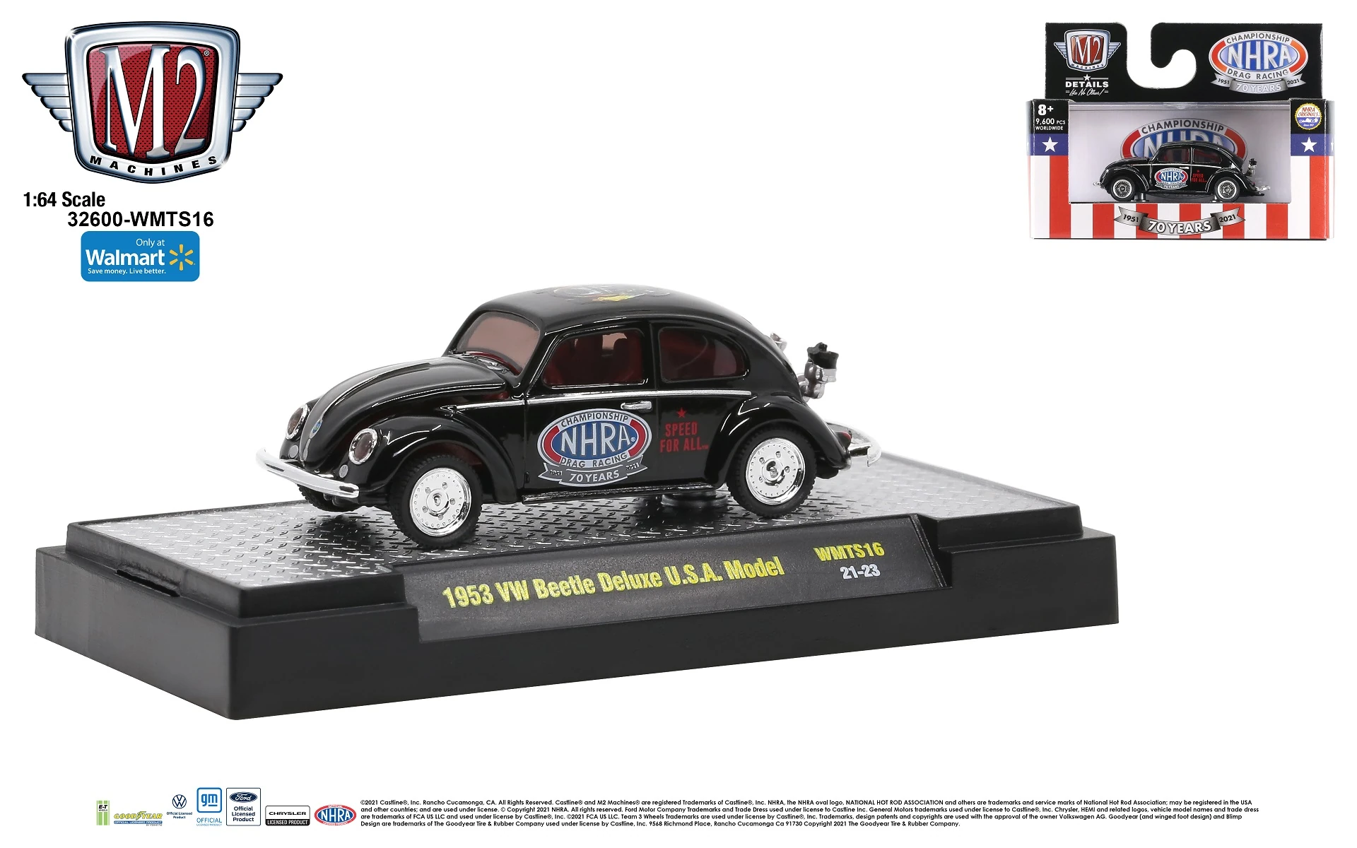 1953 VW Beetle Deluxe U.S.A. Model | M2 Machines Wiki | Fandom