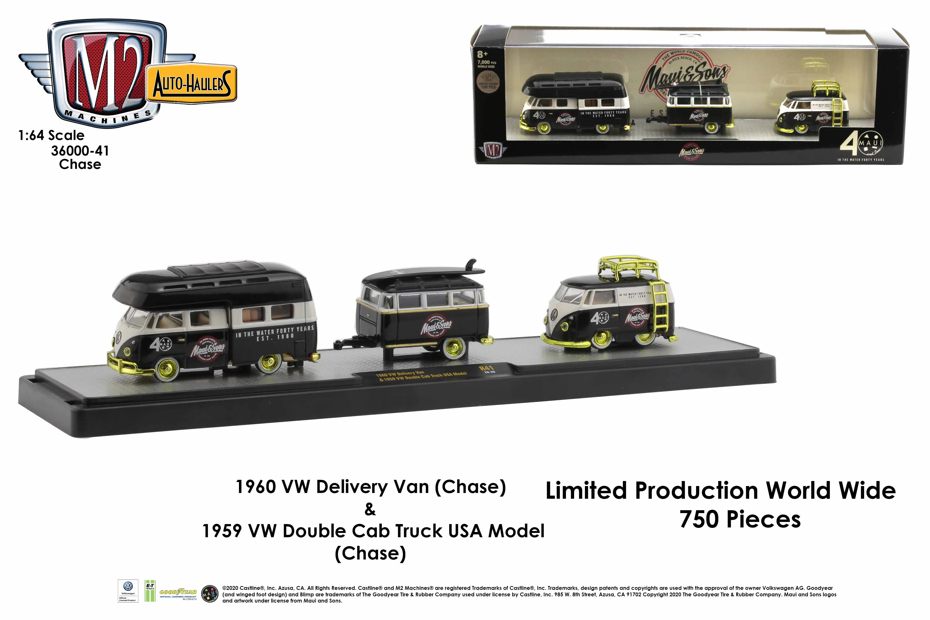1959 VW Double Cab Truck USA Model | M2 Machines Wiki | Fandom