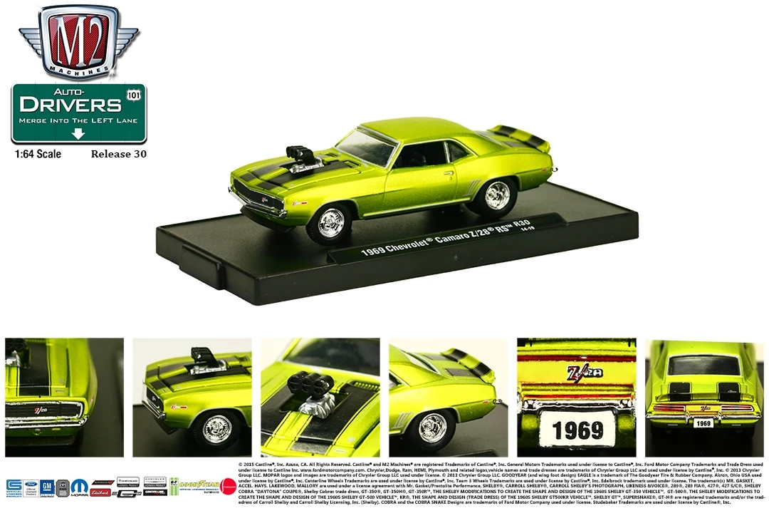1969 Chevrolet Camaro Z/28 RS | M2 Machines Wiki | Fandom