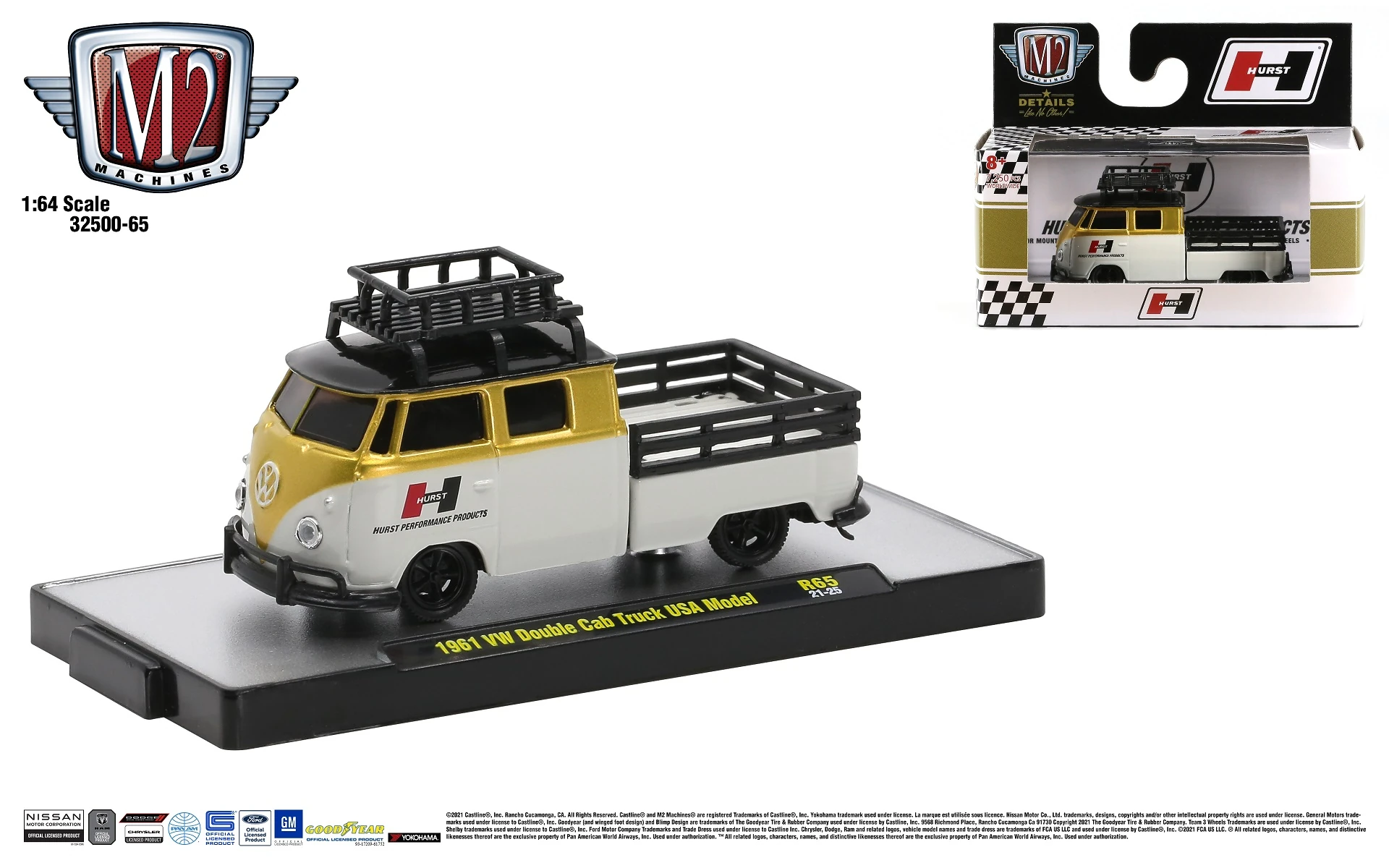 1961 VW Double Cab Truck USA Model | M2 Machines Wiki | Fandom