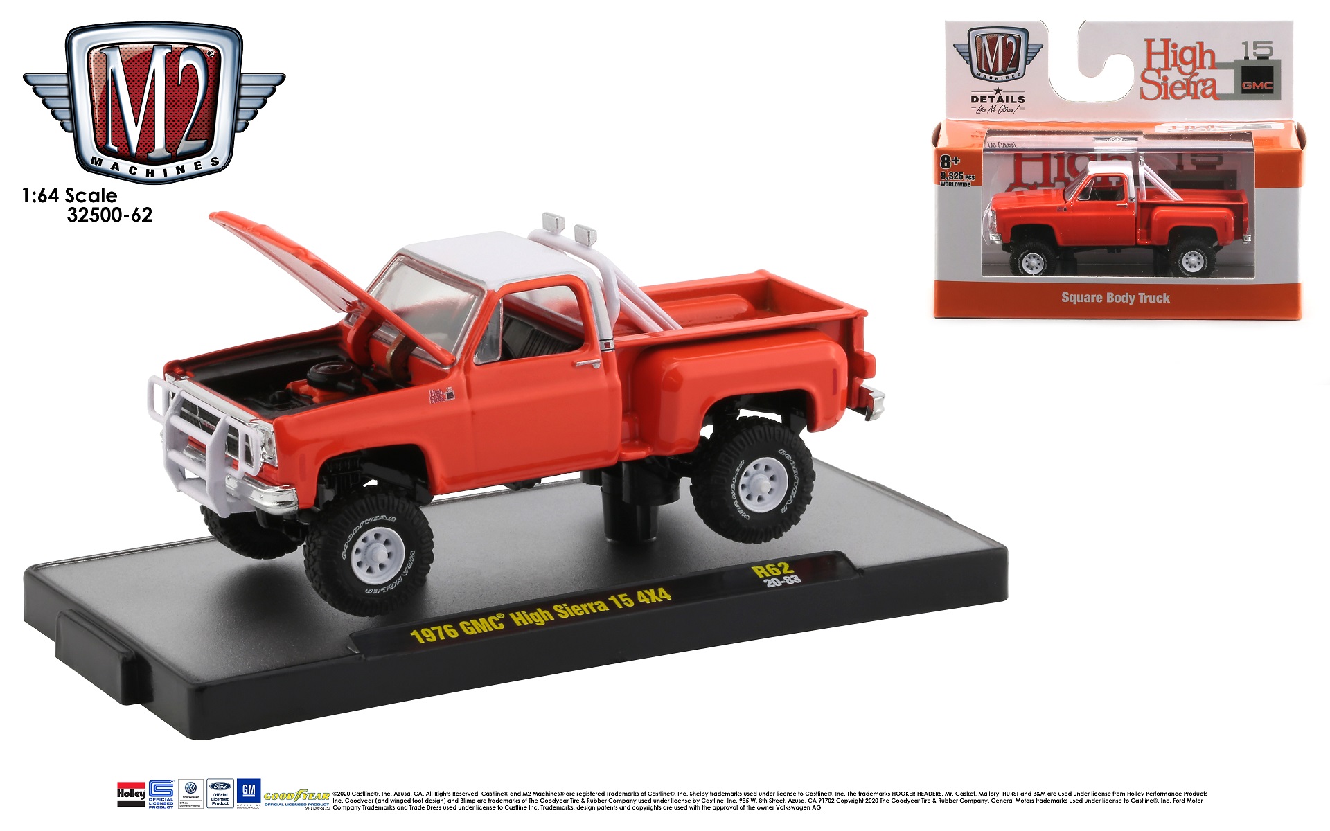 M2マシーン コカ・コーラ　1976 GMC Sierra Grande 15 M2 Machines 1976 GMC Sierra Grande 15-Custom Diet Coke A32 1