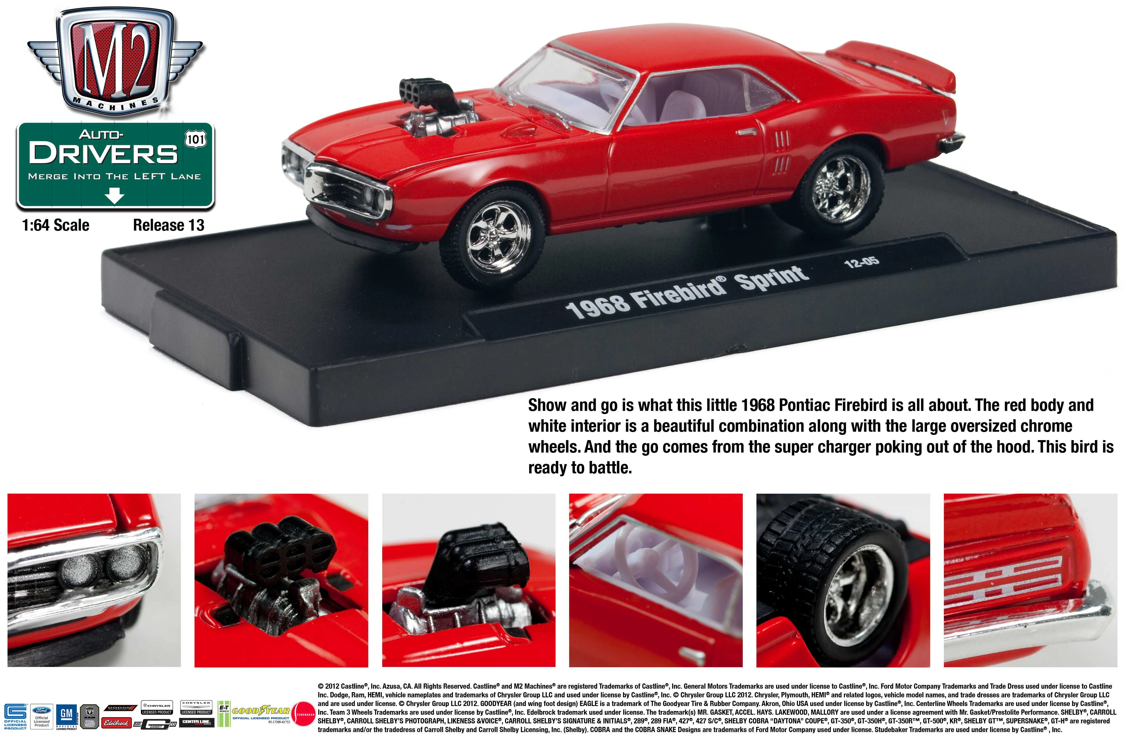 1968 Pontiac Firebird Sprint | M2 Machines Wiki | Fandom