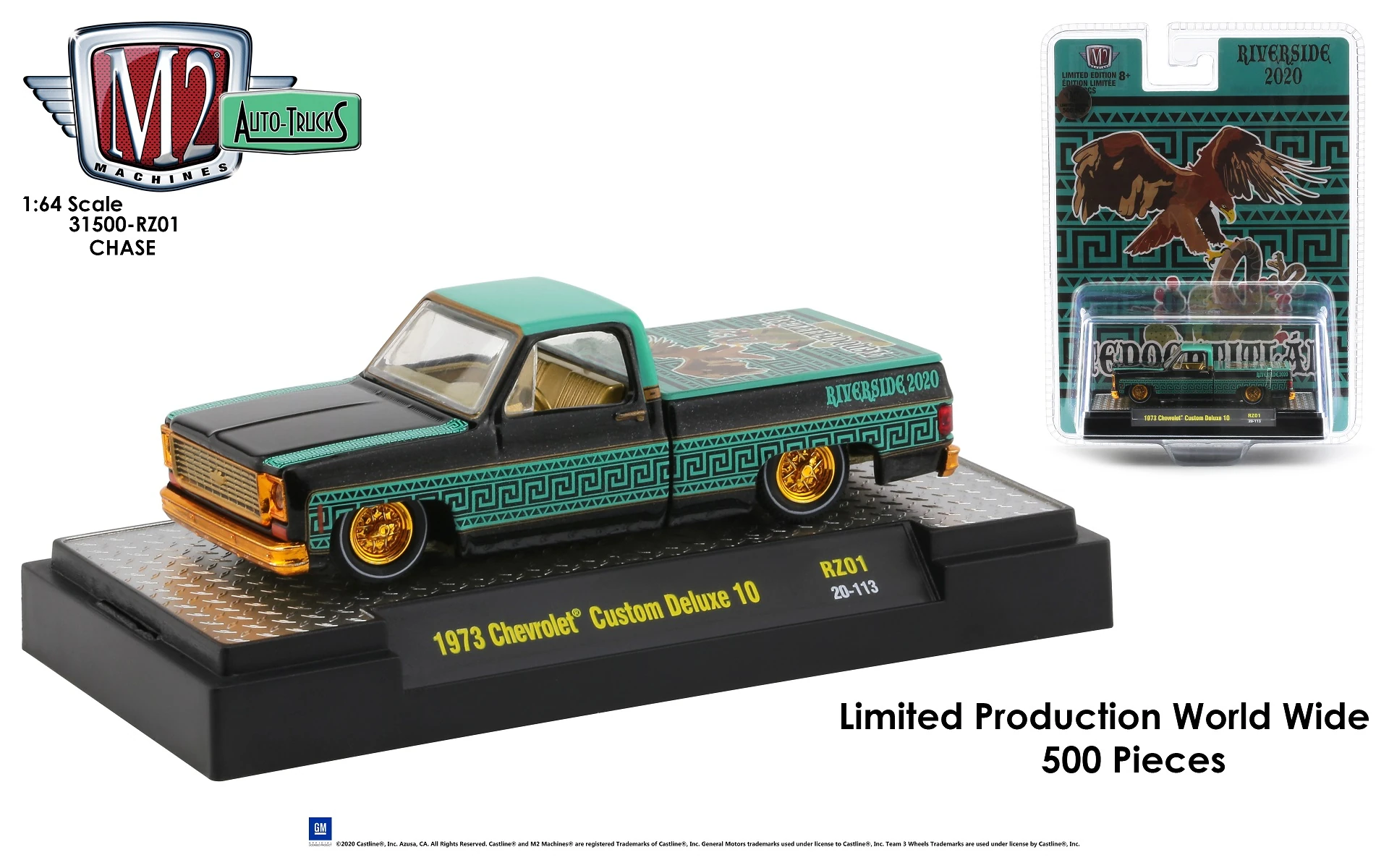 1973 Chevrolet Custom Deluxe 10 ミニカー 1973 Chevrolet Custom Deluxe 10 | M2 Machines Wiki | Fandom