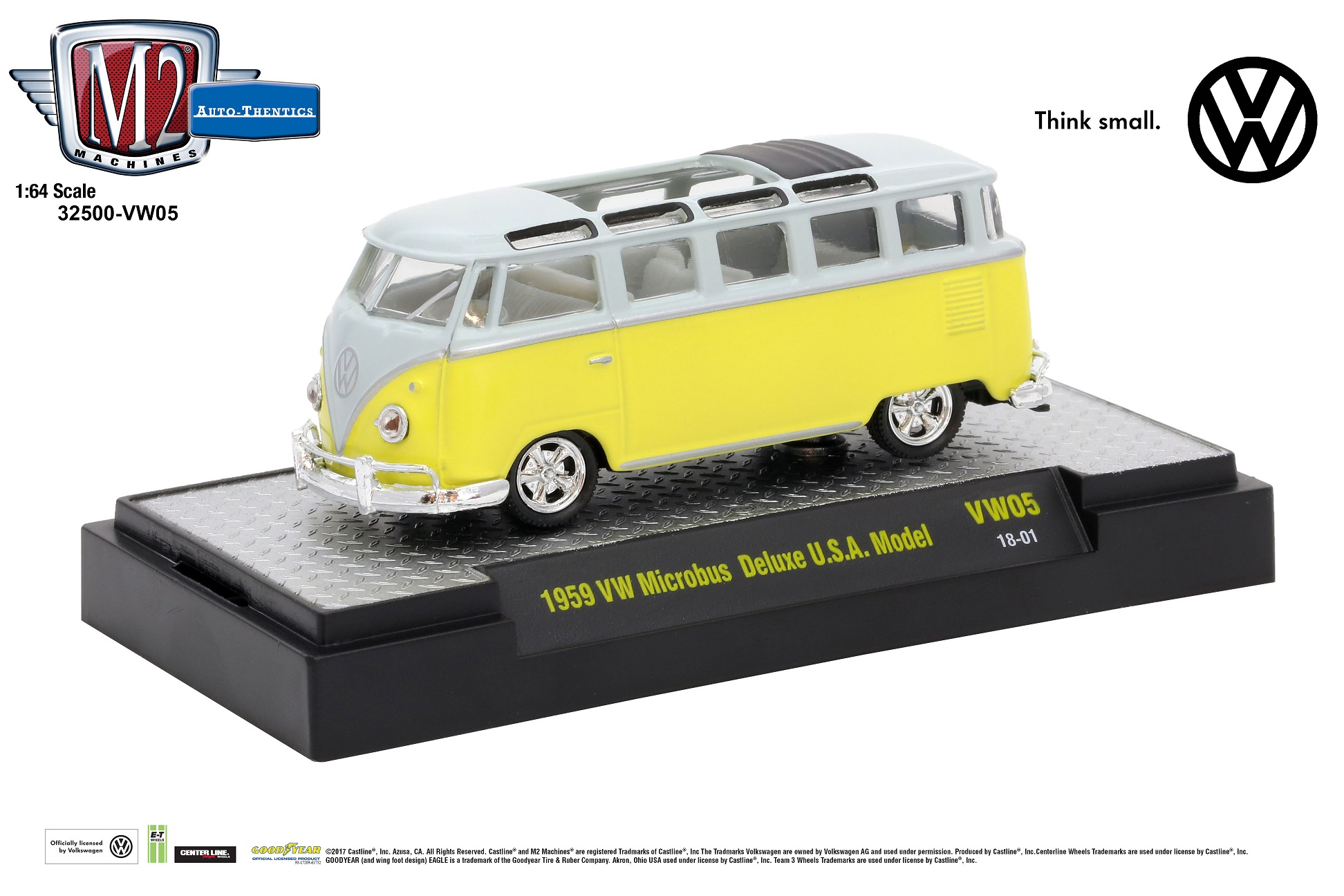 1959 VW MICROBUS DELUXE USA MODEL-