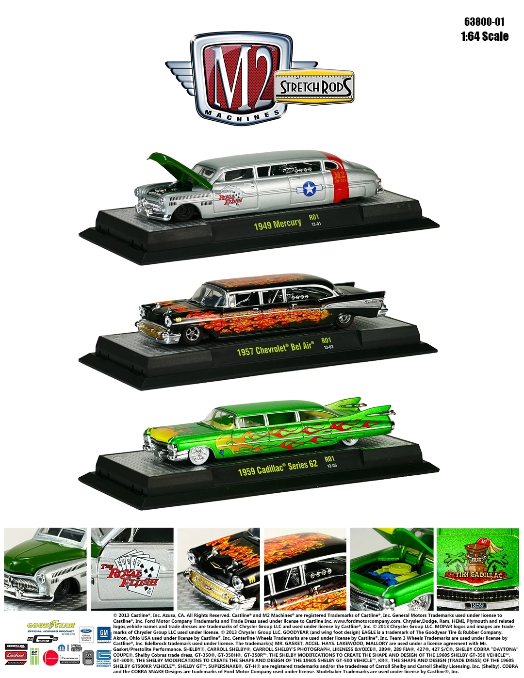 Stretch-Rods 1/64th 63800 R01 | M2 Machines Wiki | Fandom