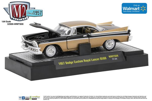 1957 Dodge Custom Royal Lancer D500 | M2 Machines Wiki | Fandom 1957 Dodge Custom Royal Lancer D500 | M2 Machines Wiki | Fandom