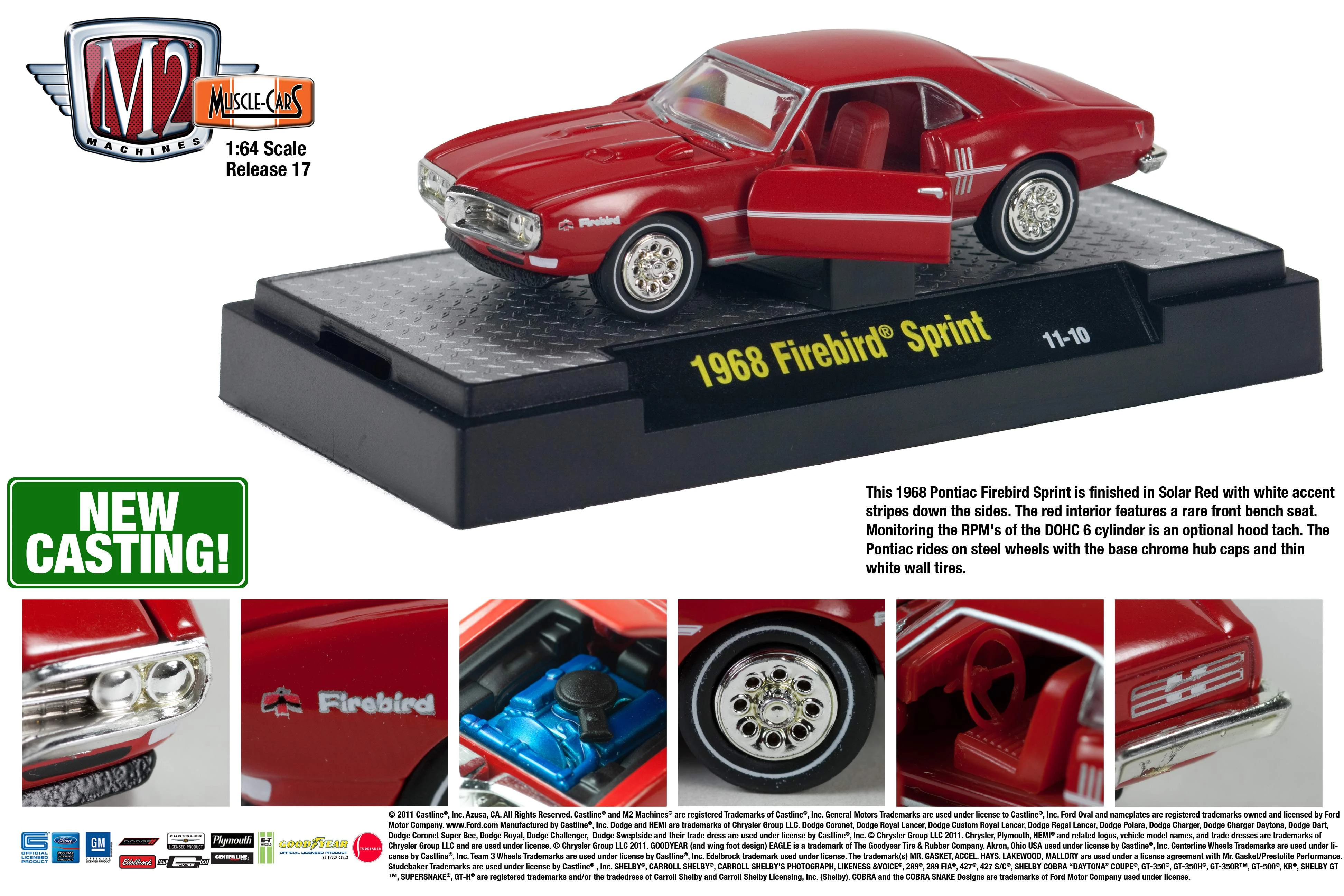1968 Pontiac Firebird Sprint | M2 Machines Wiki | Fandom