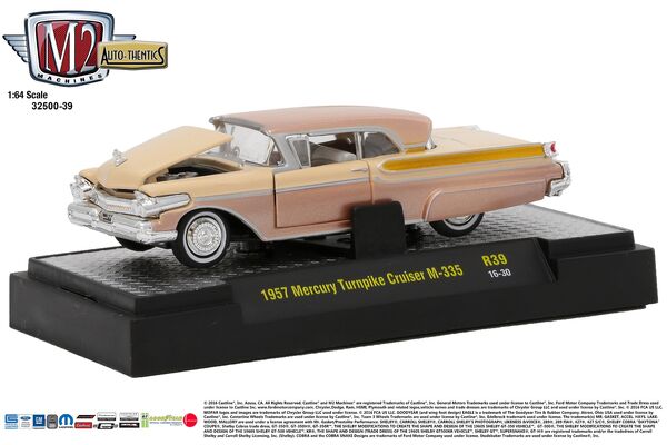 1957 Mercury Turnpike Cruiser M-335 | M2 Machines Wiki | Fandom