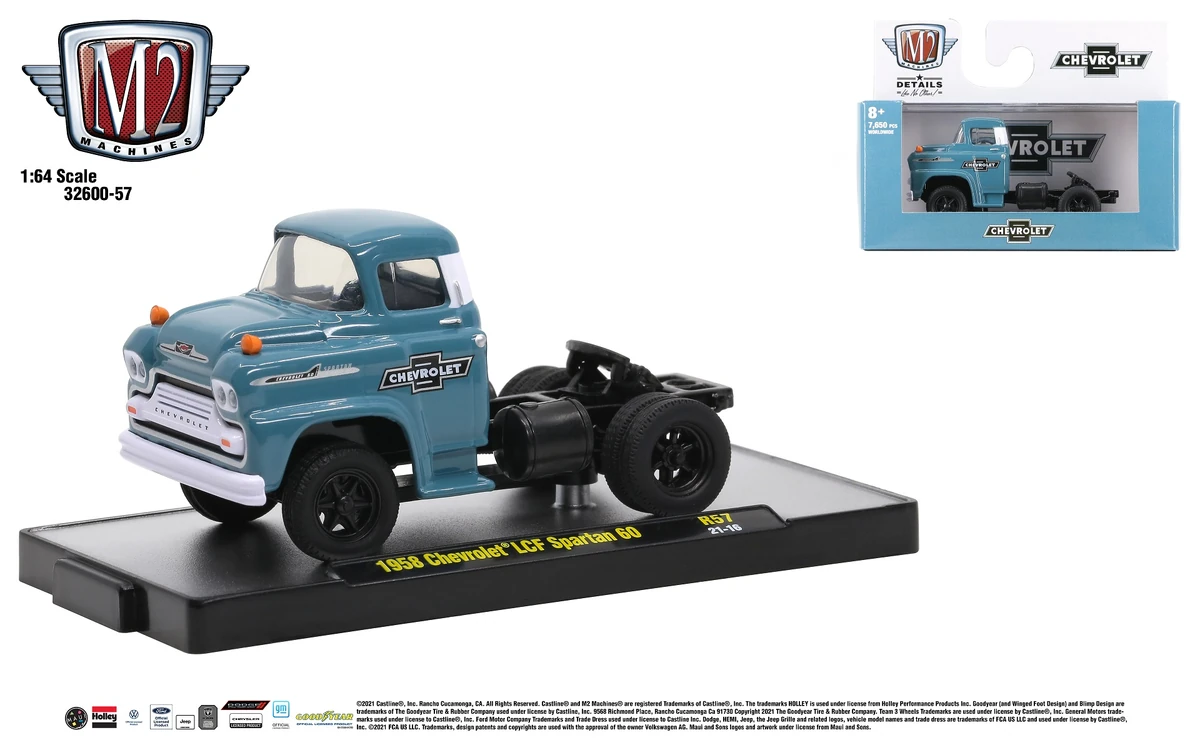 1958 Chevrolet LCF Spartan 60 | M2 Machines Wiki | Fandom