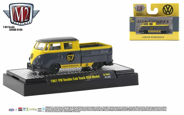 1961 VW Double Cab Truck USA Model | M2 Machines Wiki | Fandom