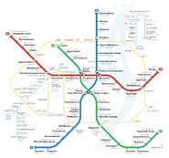 Довоенная схема Киевского метрополитена