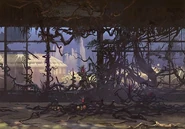 Станция в приложении «Война кланов»