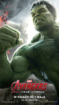 Czas Ultrona plakat - Hulk