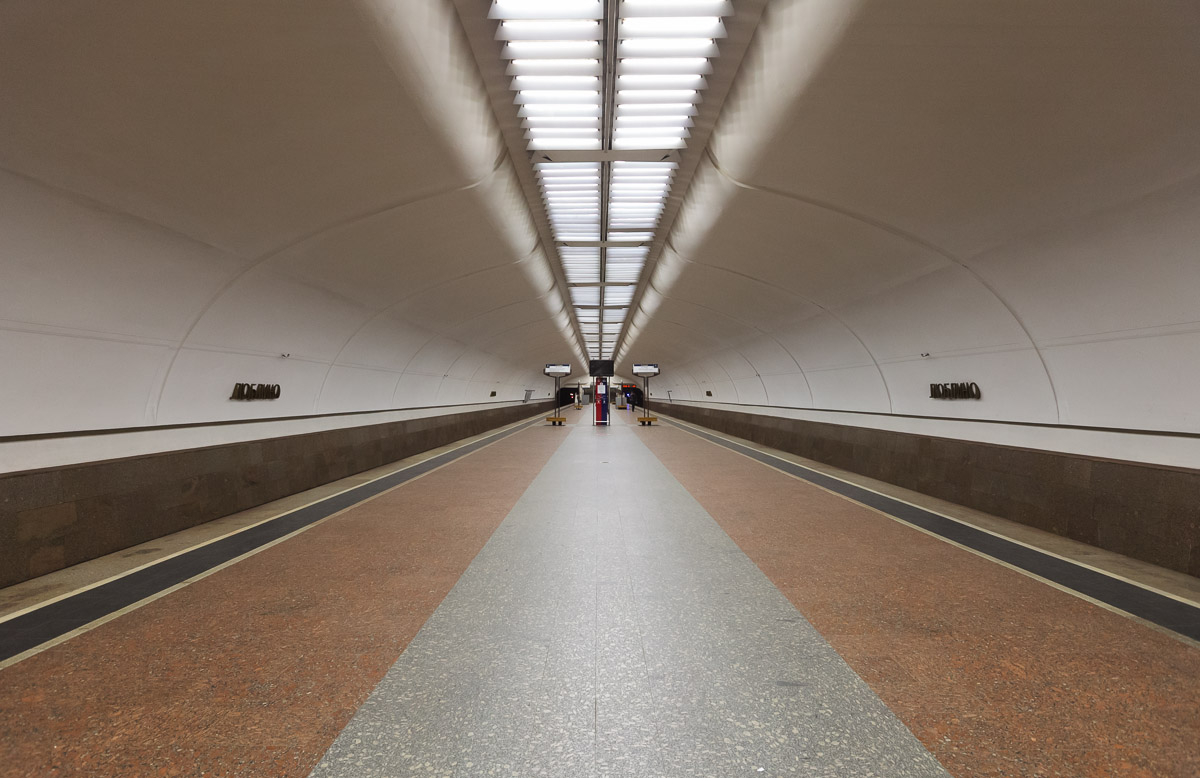 Метро люблино. Люблино (станция метро). Станция Люблино Московского метрополитена. Станция Люблино Москва. Московский метрополитен односводчатая станция.